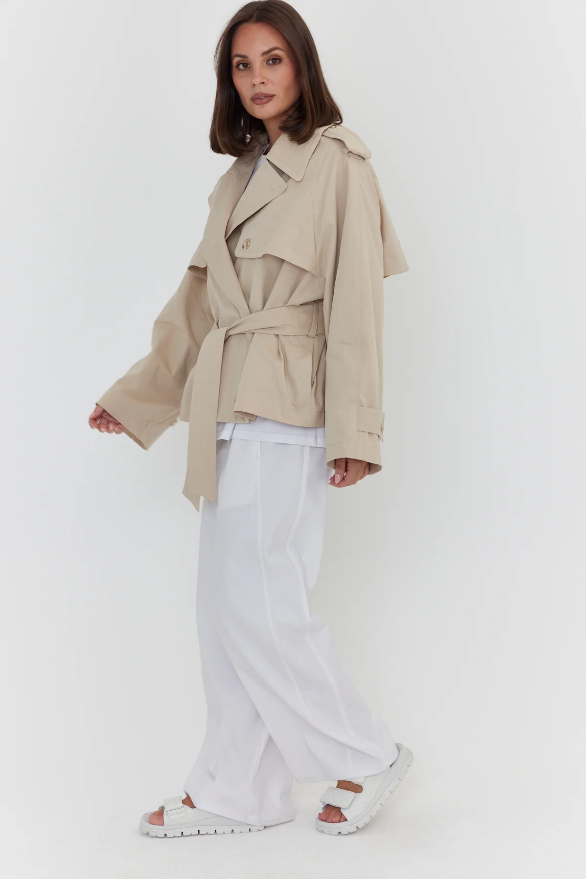 GRETA Jacket Beige - Image 9