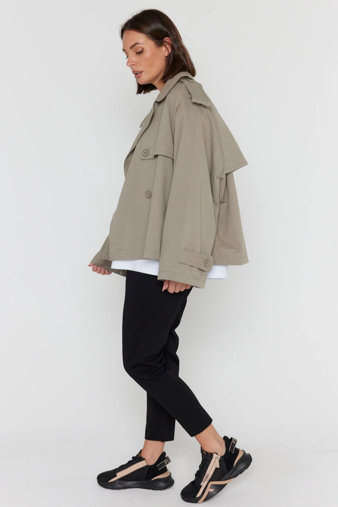 GRETA Jacket Khaki - Image 11