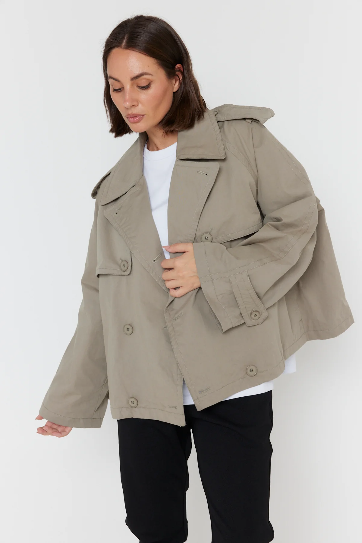 GRETA Jacket Khaki - Image 12