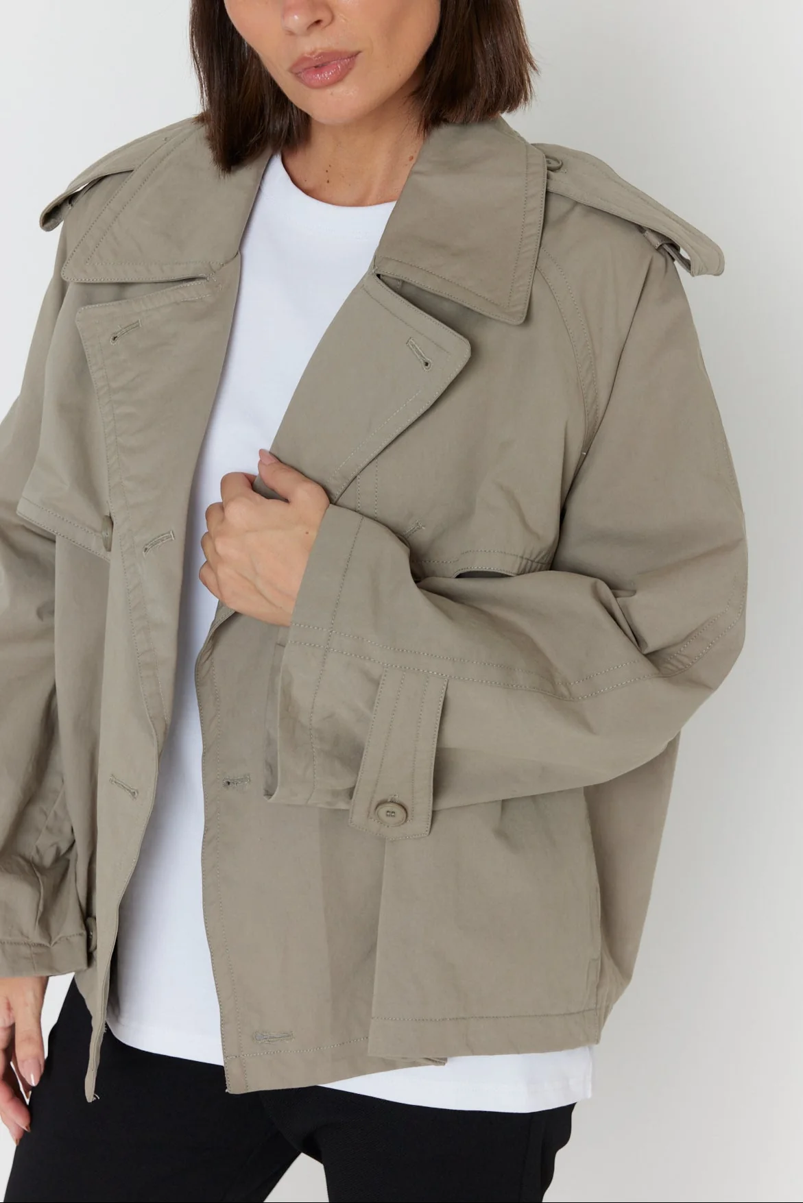 GRETA Jacket Khaki - Image 13