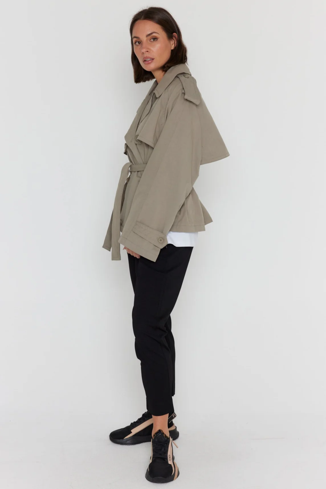 GRETA Jacket Khaki - Image 16