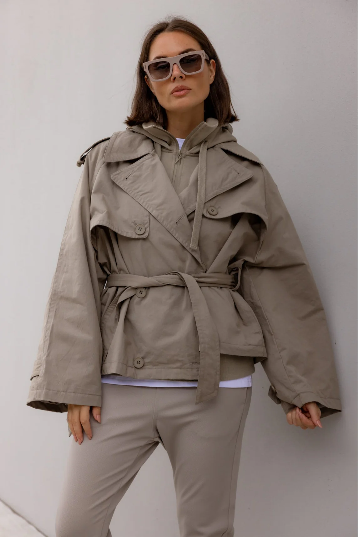 GRETA Jacket Khaki - Image 6