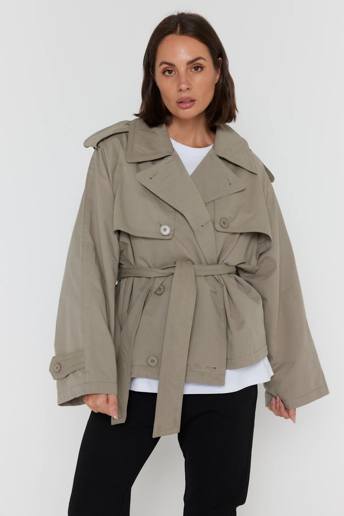 GRETA Jacket Khaki - Image 9