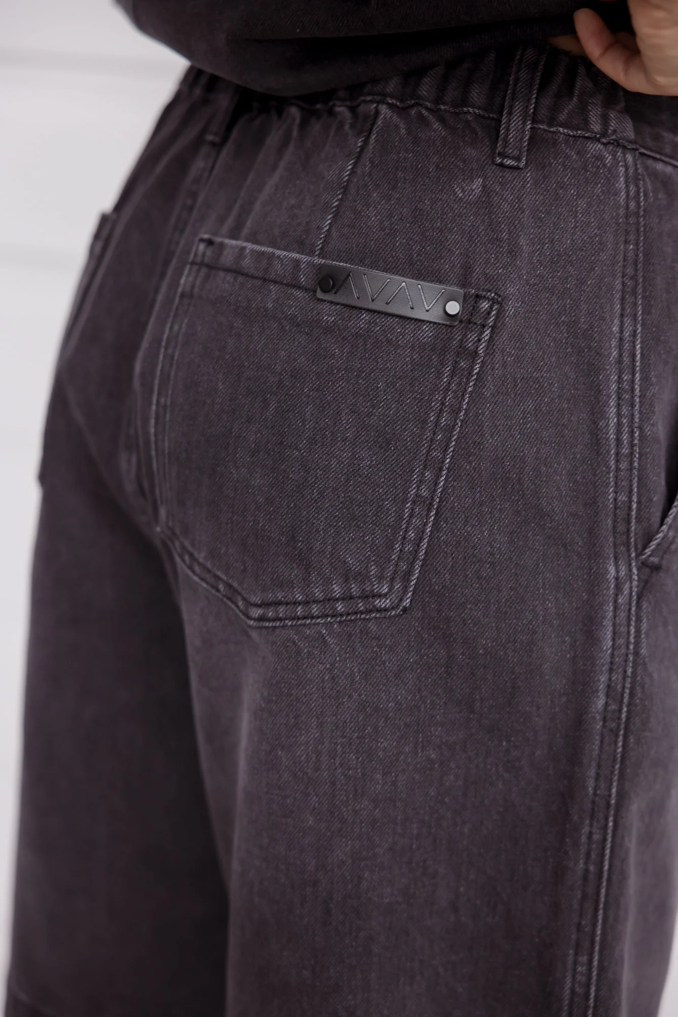 HARVEY Shorts Black Denim - Image 10