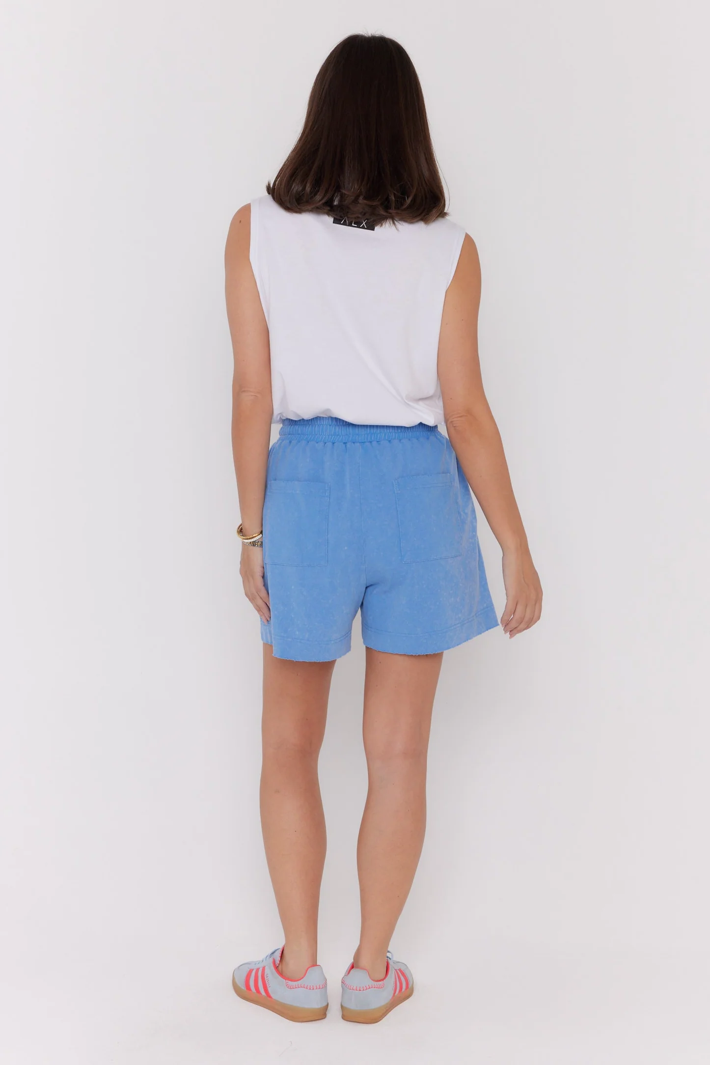 HIXA Shorts Acid Washed Blue - Image 12