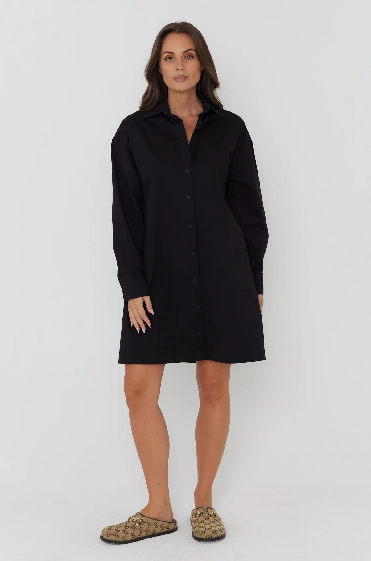 JETT Mini Dress Black - Image 5
