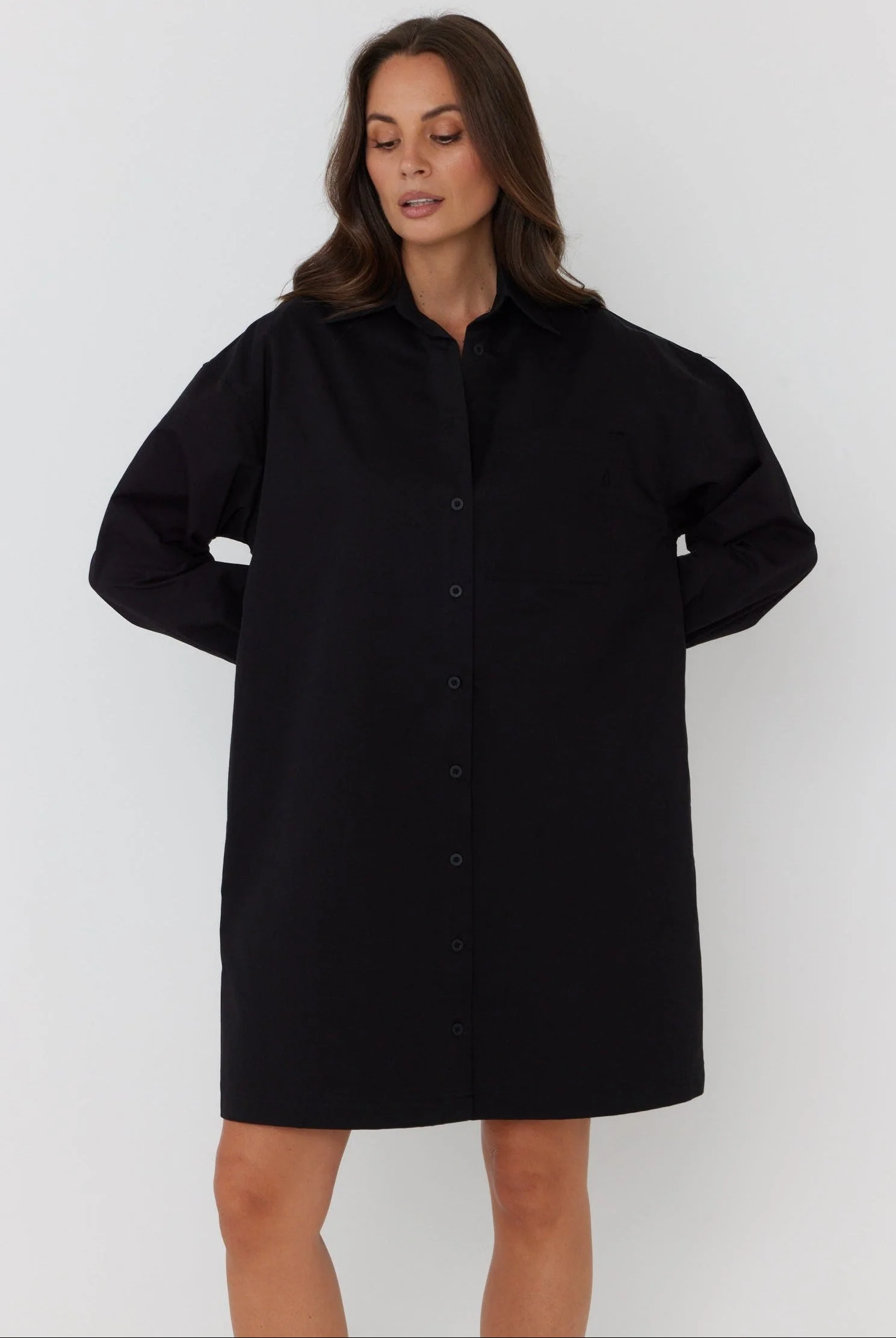 JETT Mini Dress Black - Image 6