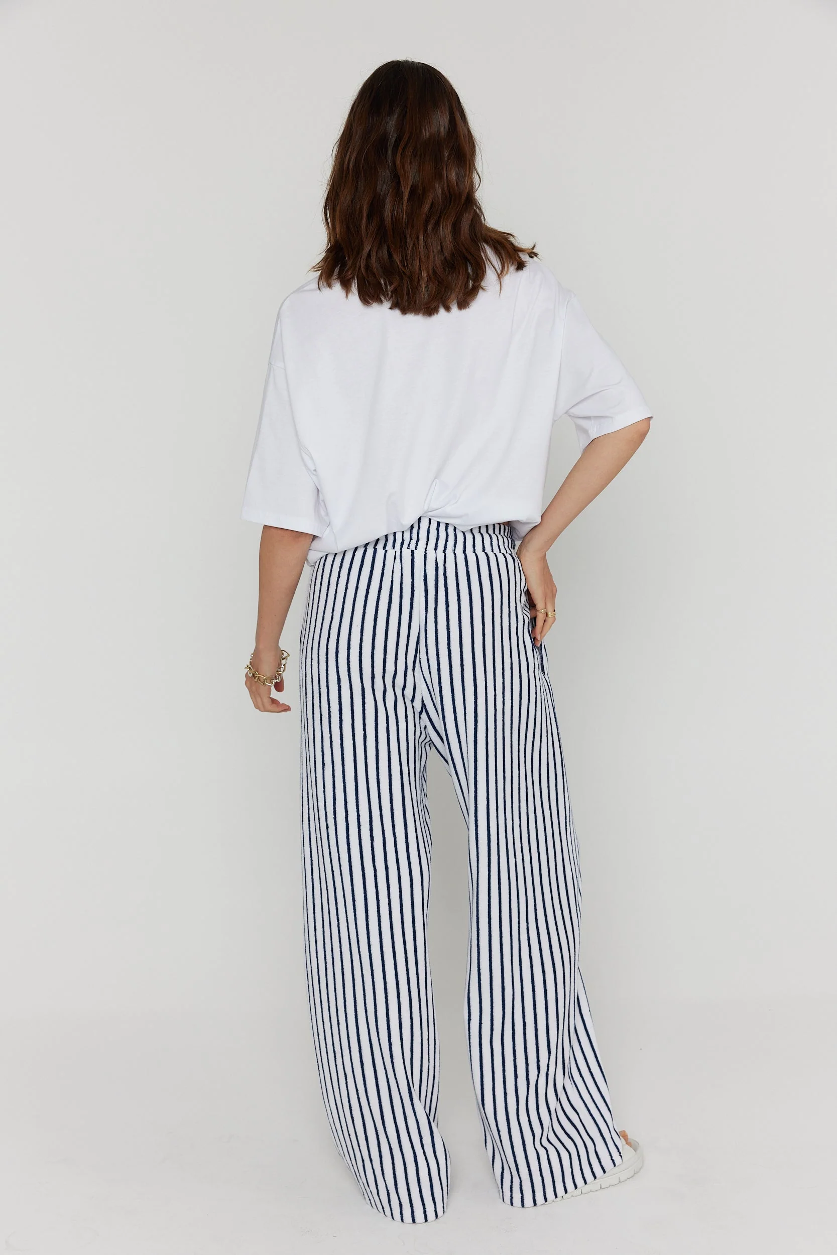 JOJO Pants Navy Stripe - Image 13