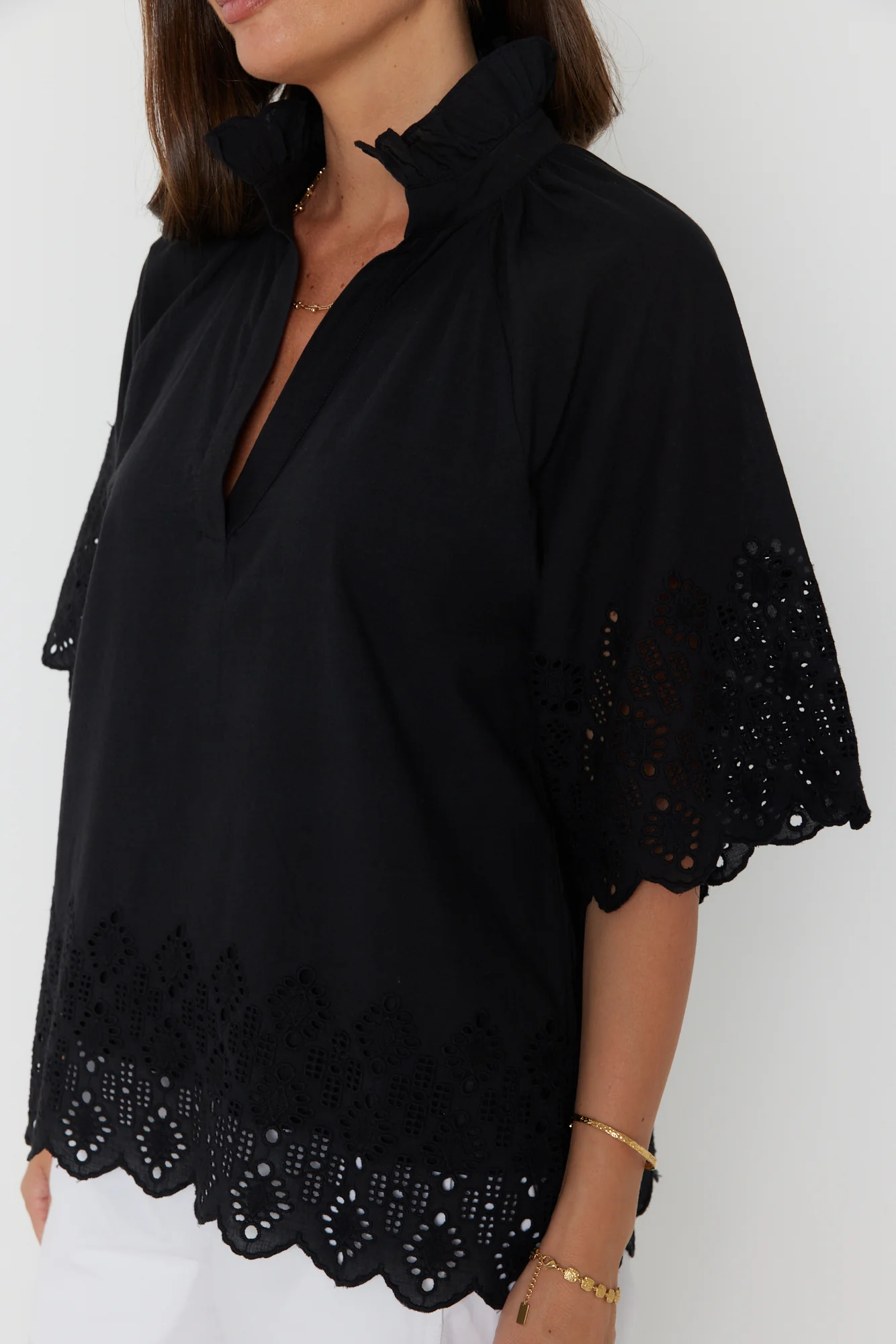 JOLTA Blouse Black - Image 8