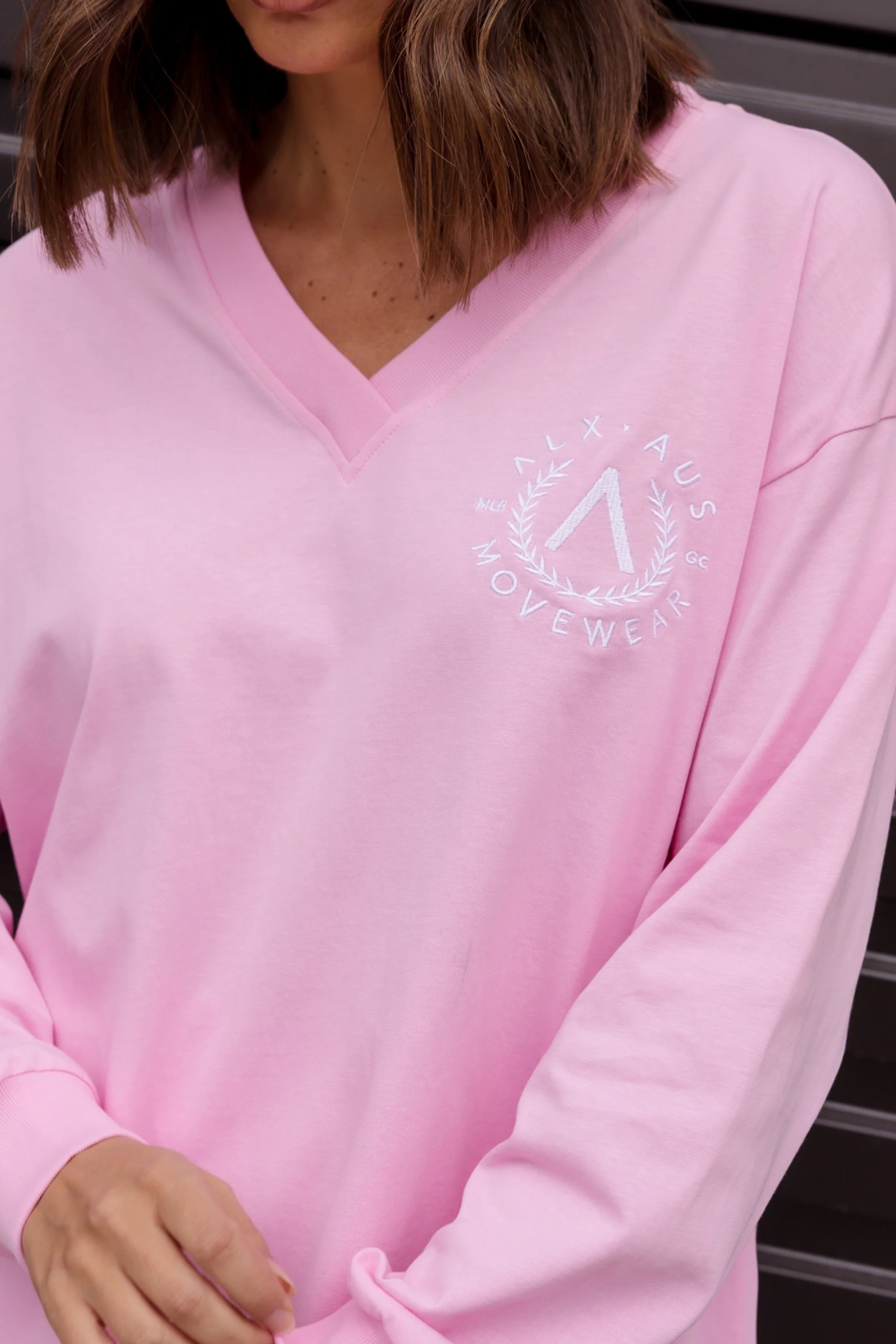 JOSSY Long Sleeve Top Pink - Image 3