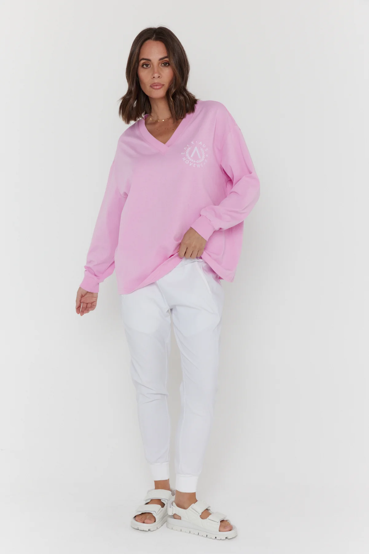 JOSSY Long Sleeve Top Pink - Image 7