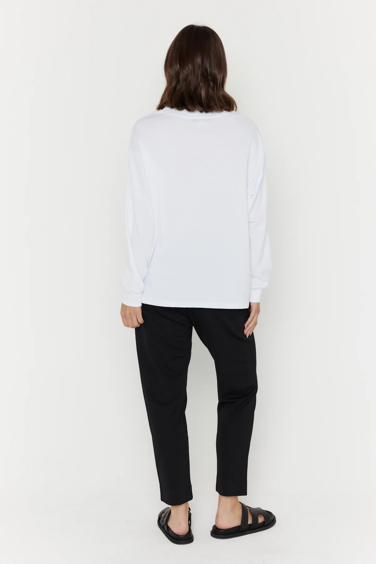 JOSSY Long Sleeve Top White - Image 11