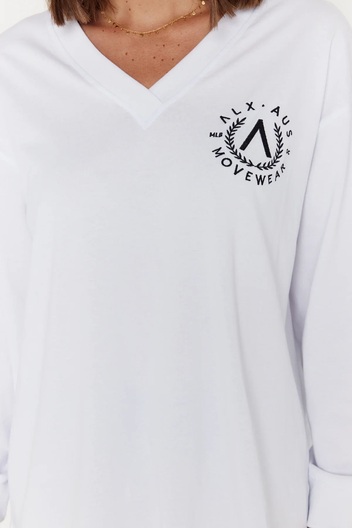JOSSY Long Sleeve Top White - Image 9