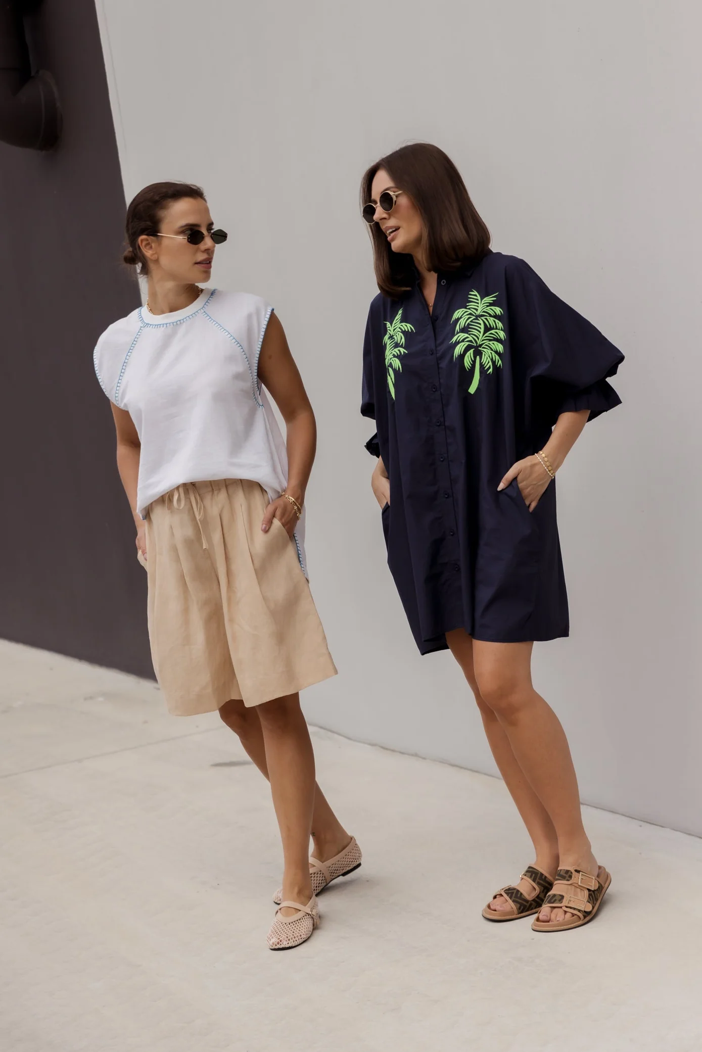 JUNY Shorts Beige - Image 4