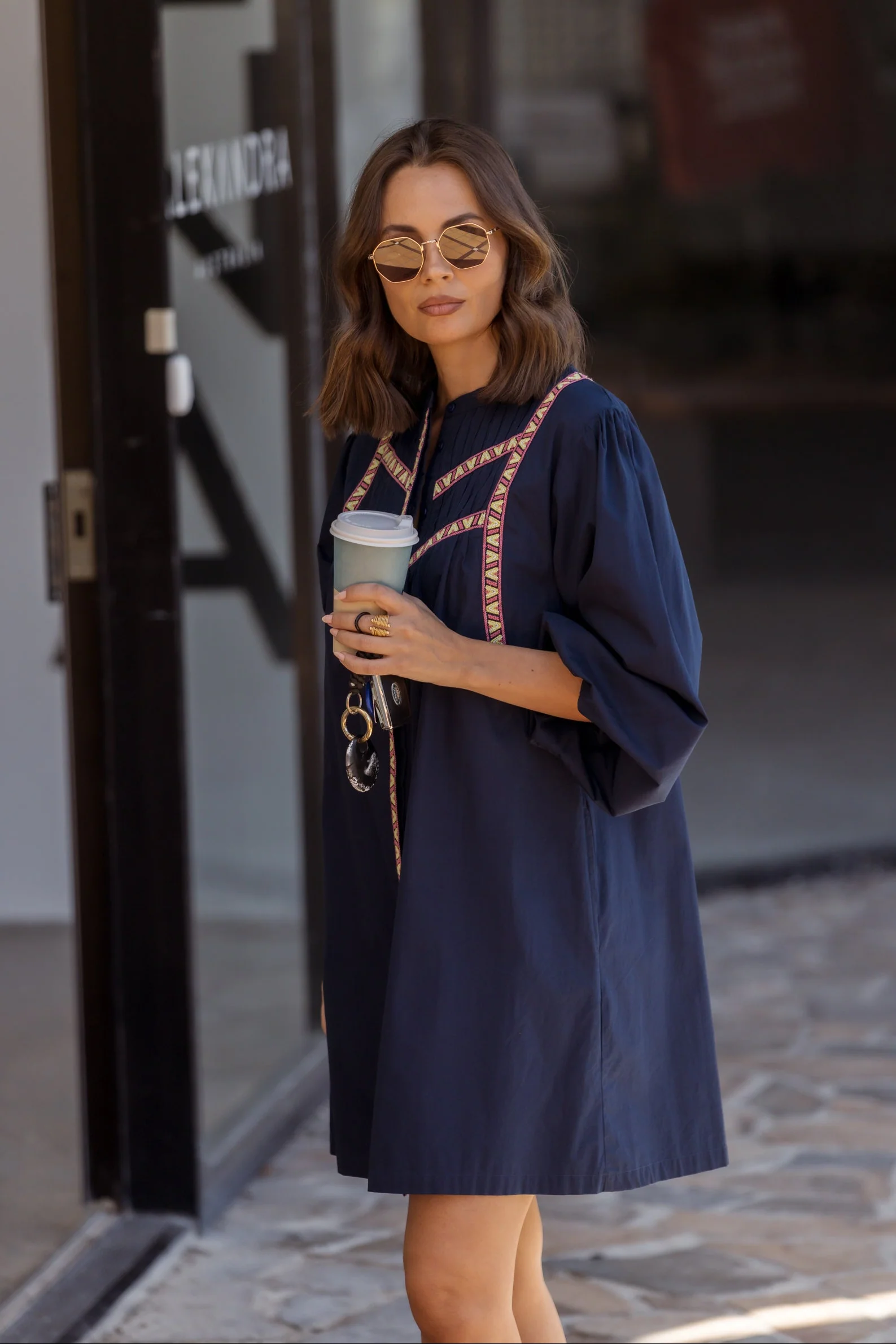 KAI Dress Navy - Image 2