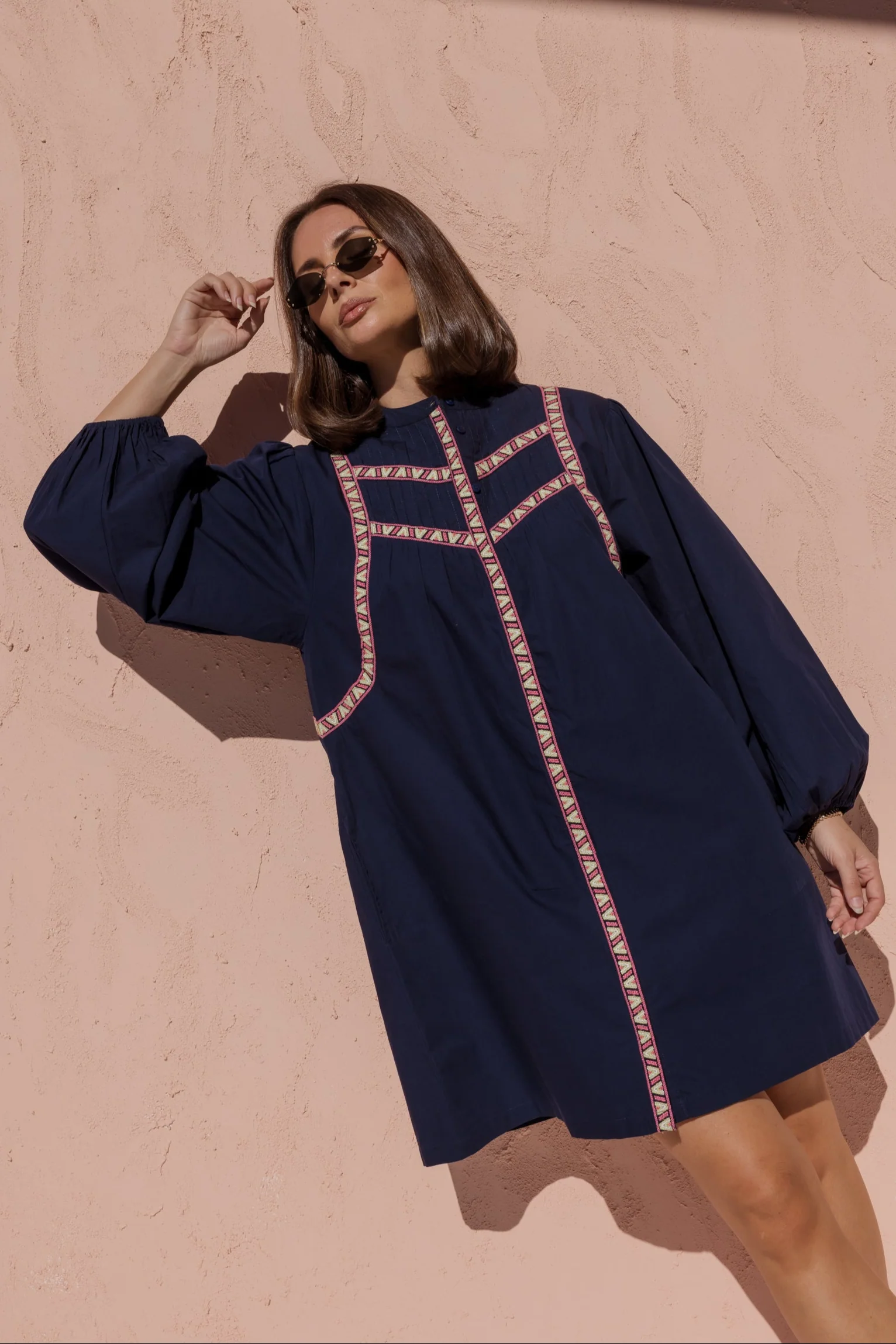 KAI Dress Navy - Image 5