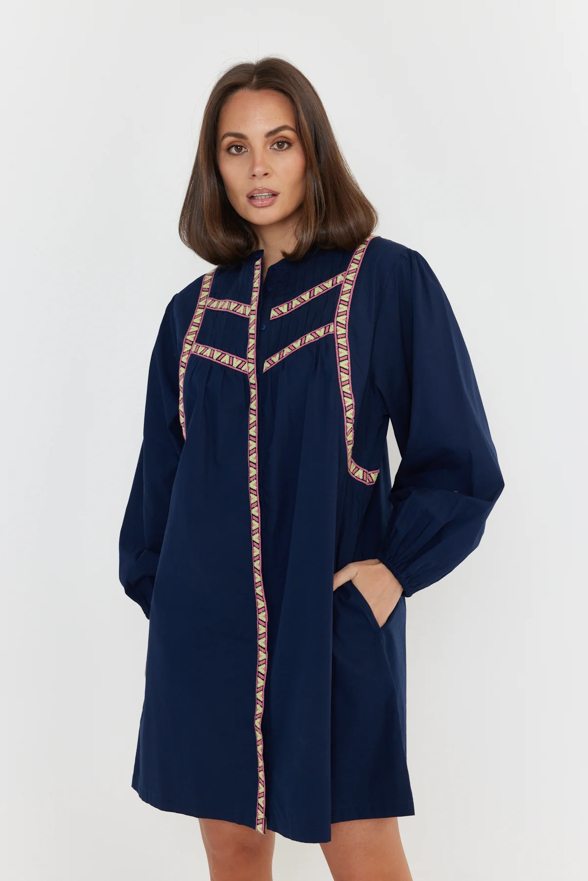 KAI Dress Navy - Image 9