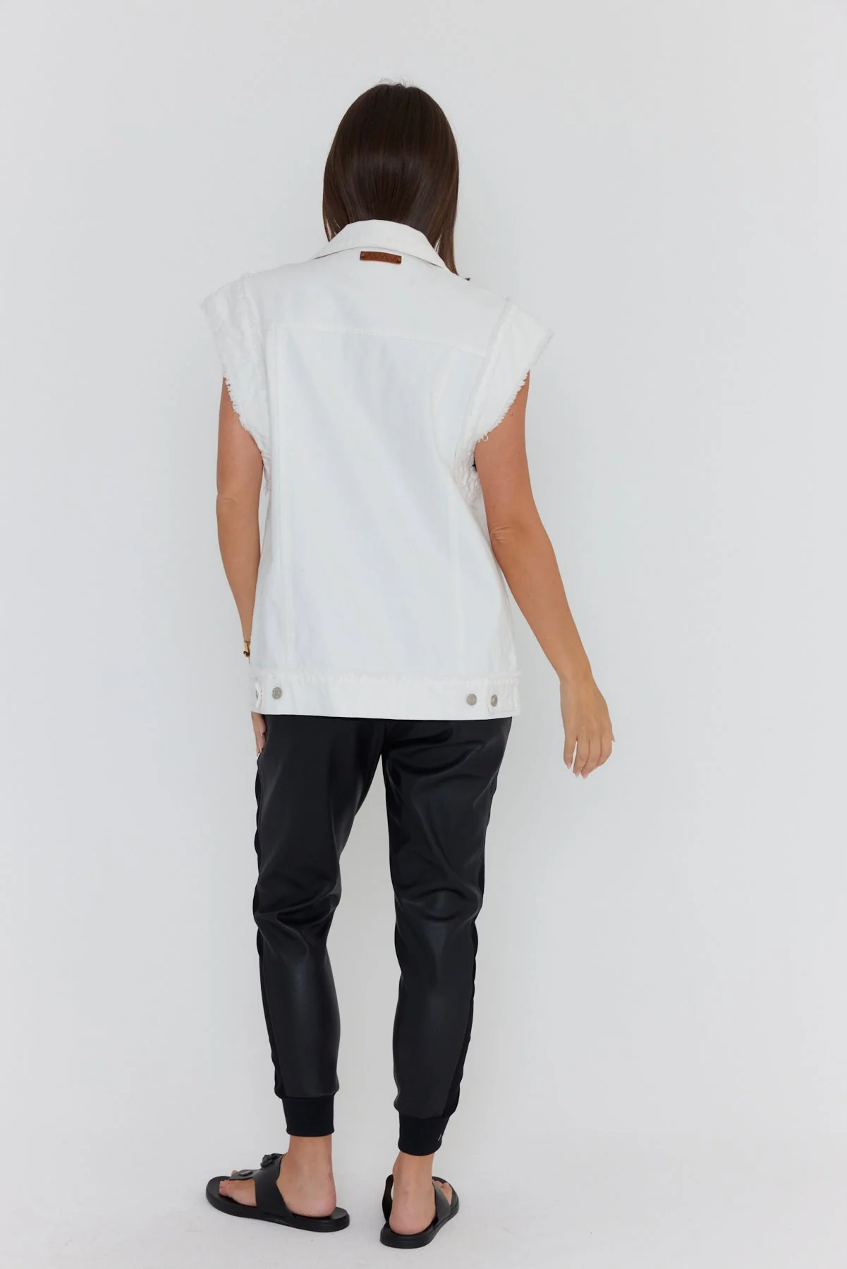 KOZET Vest White Denim - Image 10