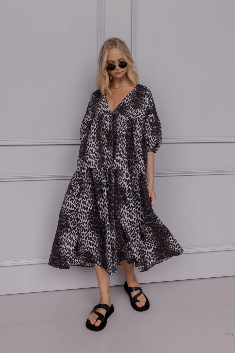 LATISA Dress Leopard - Image 3