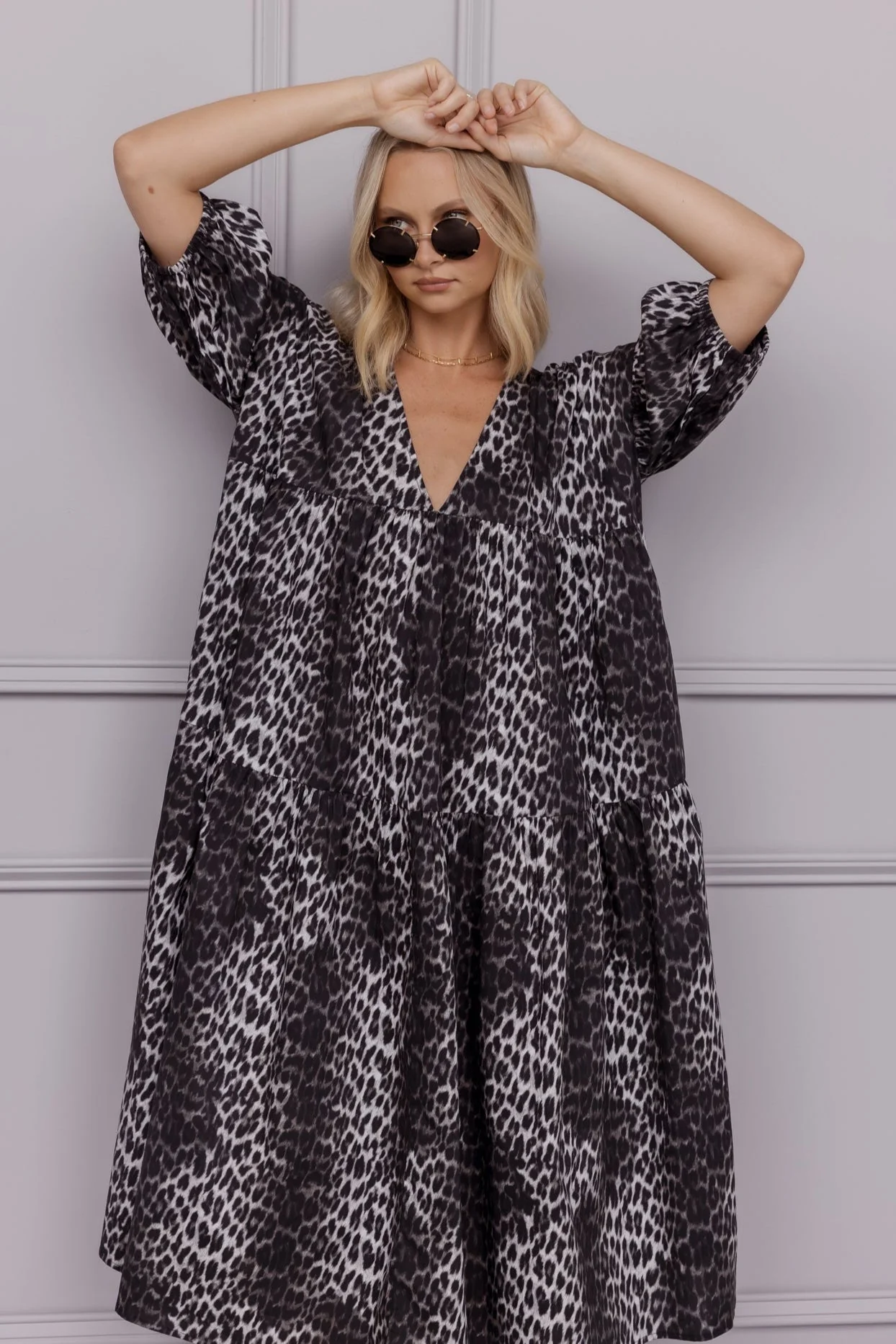 LATISA Dress Leopard - Image 4