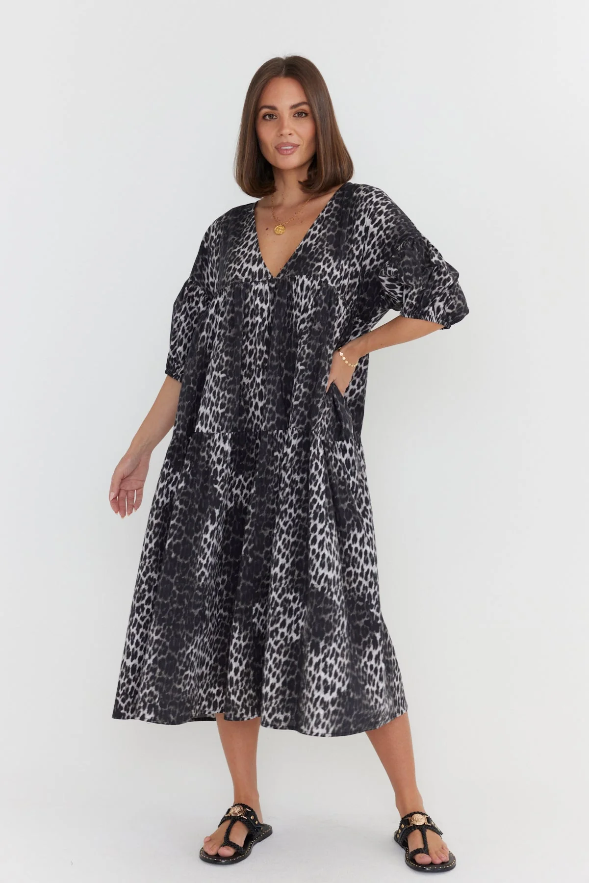 LATISA Dress Leopard - Image 5