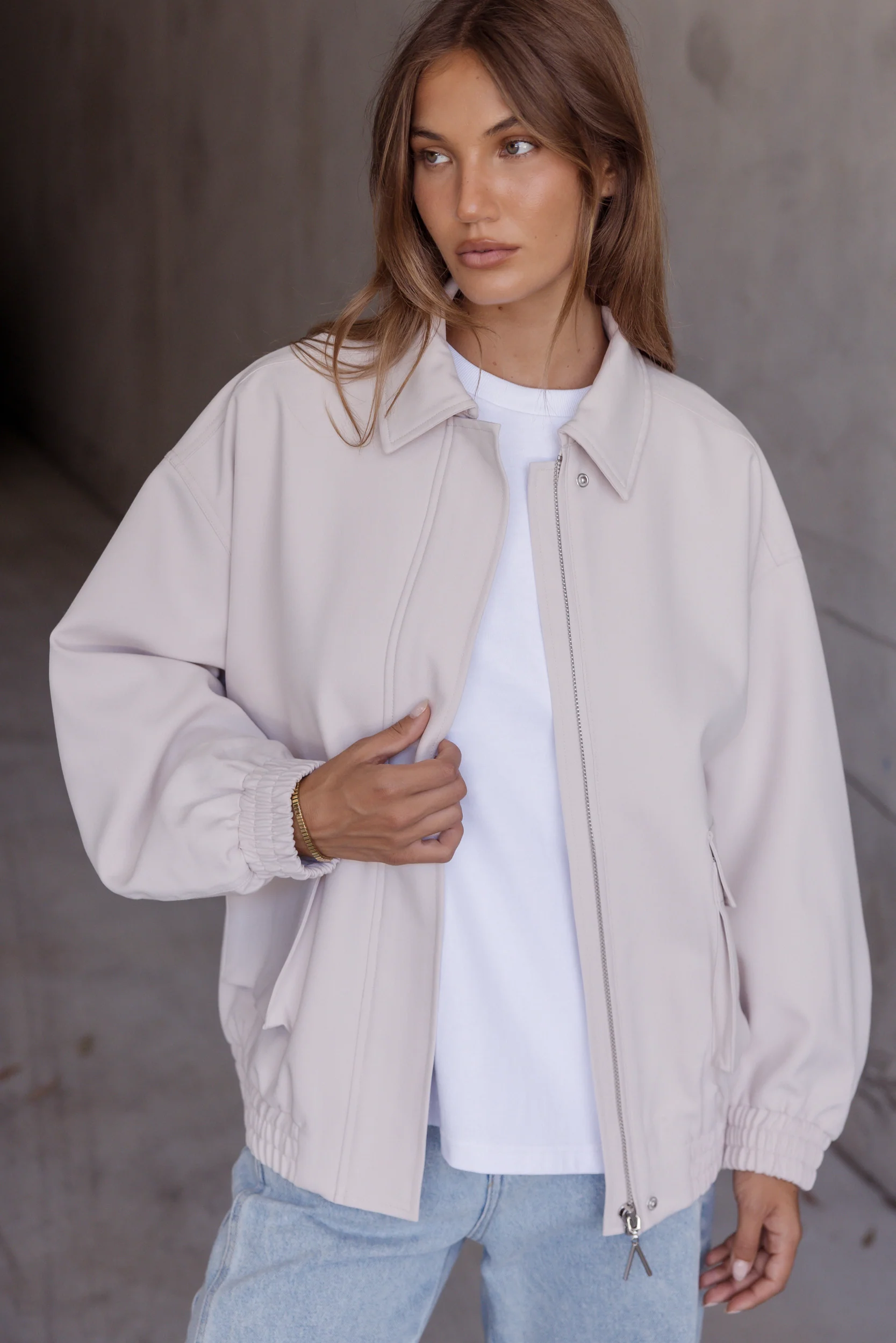 LISSE Jacket Stone