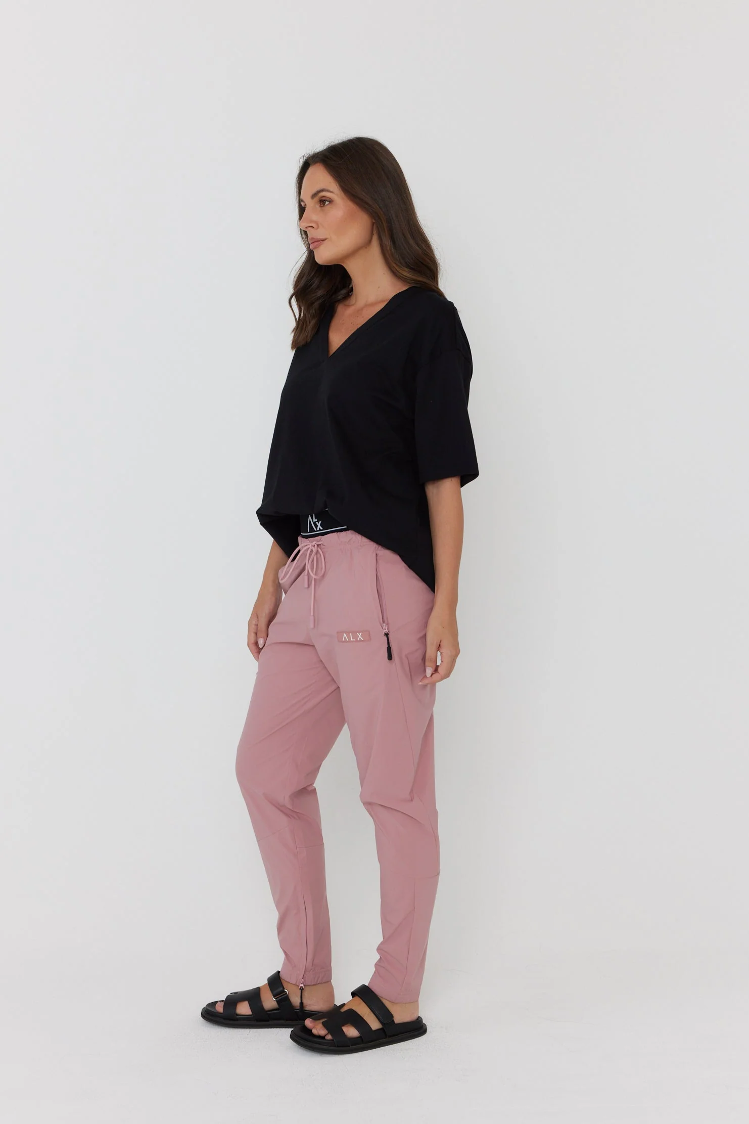 LUCIEN Pants Dusty Pink - Image 8