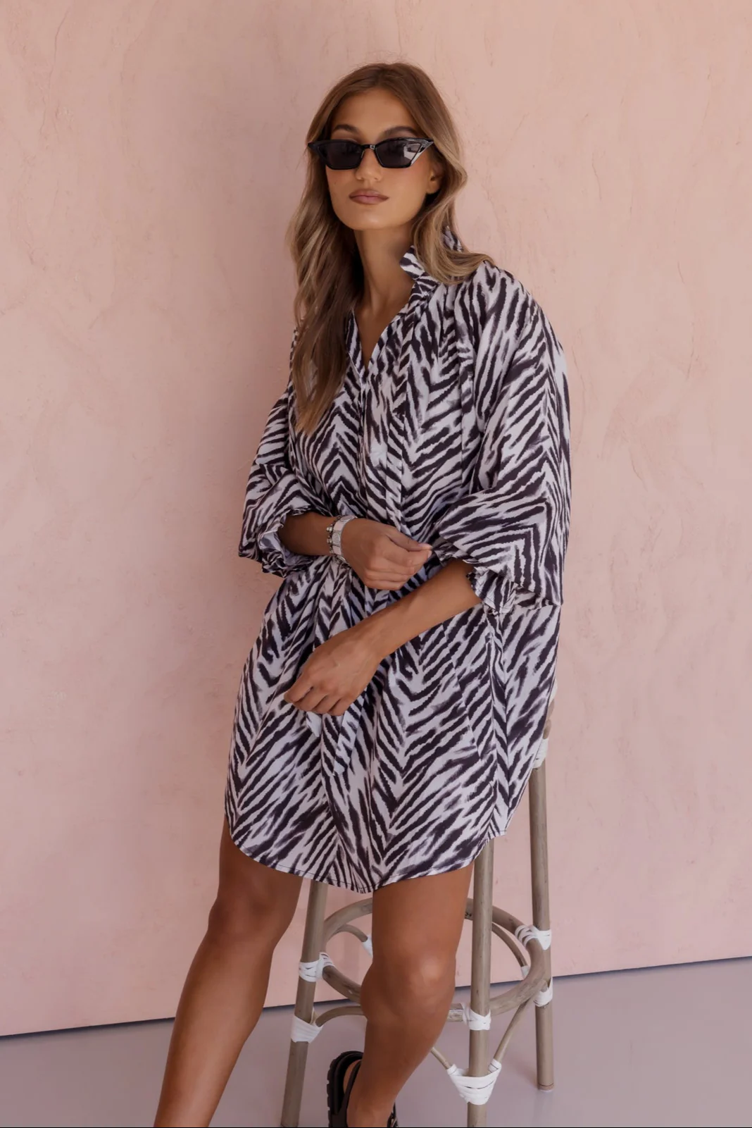 LYCIUM Dress Abstract Animal - Image 3