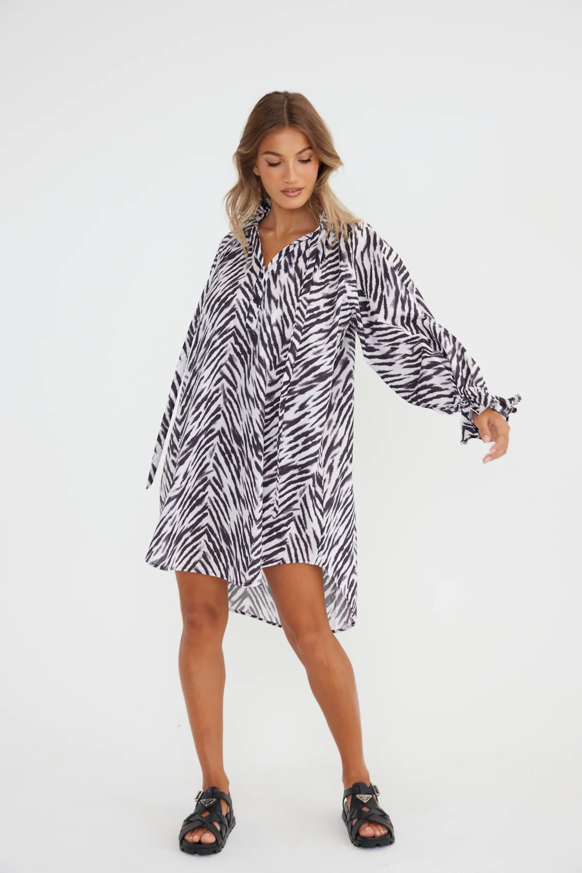 LYCIUM Dress Abstract Animal - Image 6