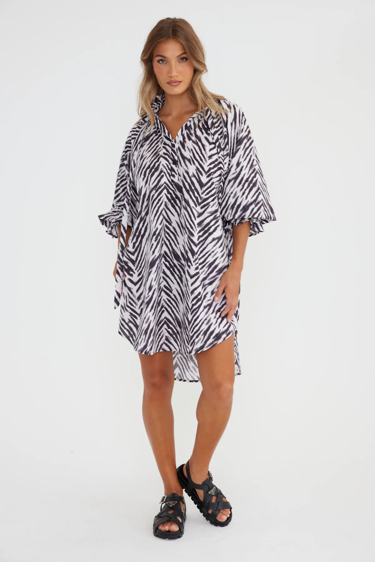 LYCIUM Dress Abstract Animal - Image 7