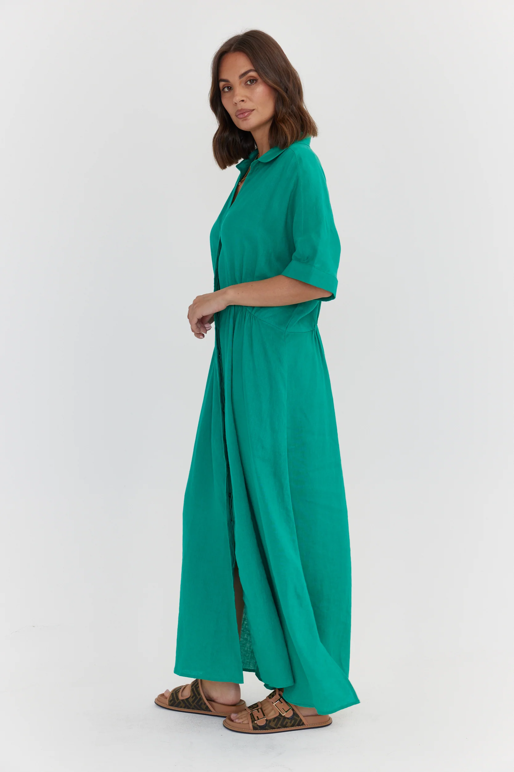MAKILA Dress Emerald - Image 10