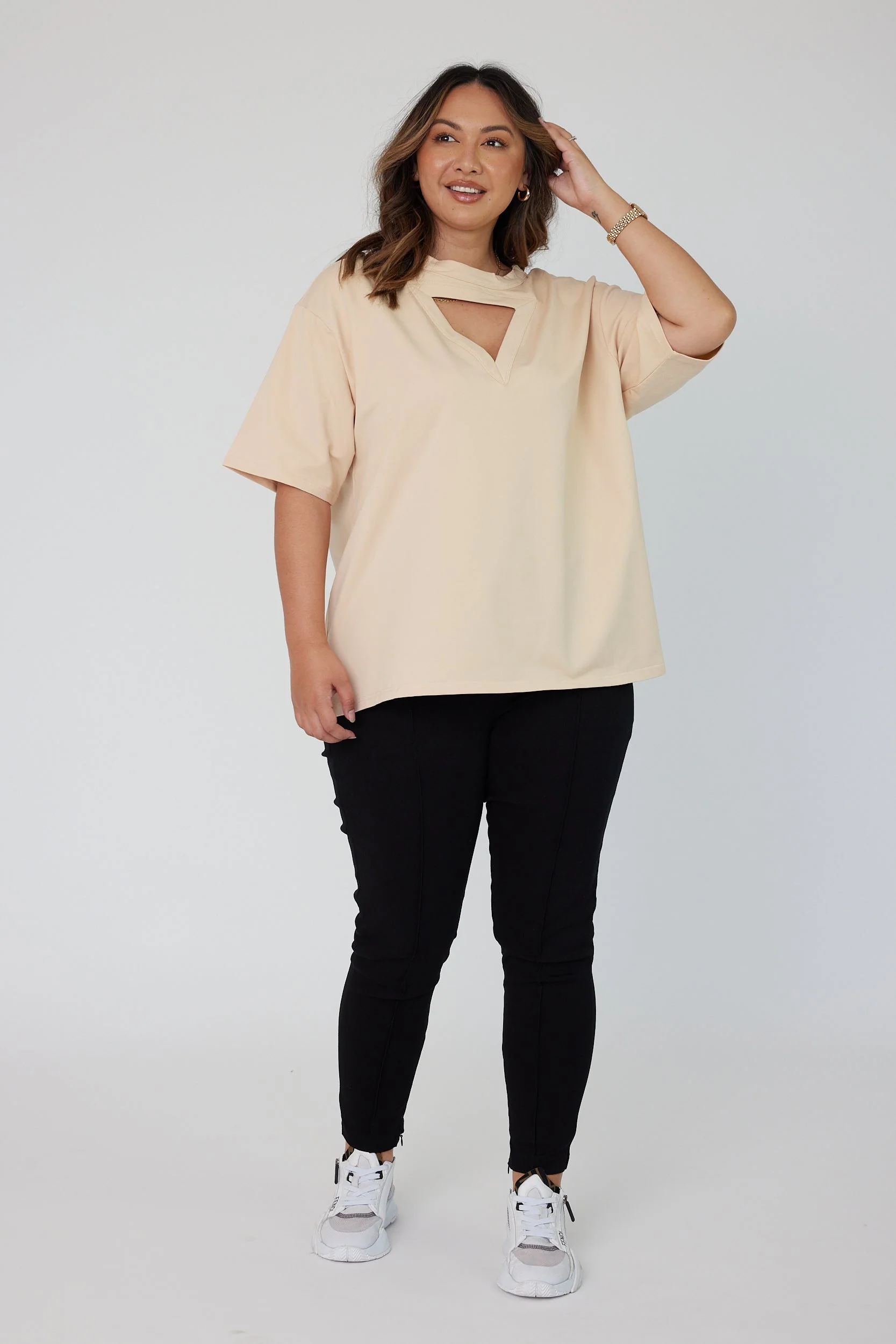 MARCUS T-Shirt Beige - Image 14