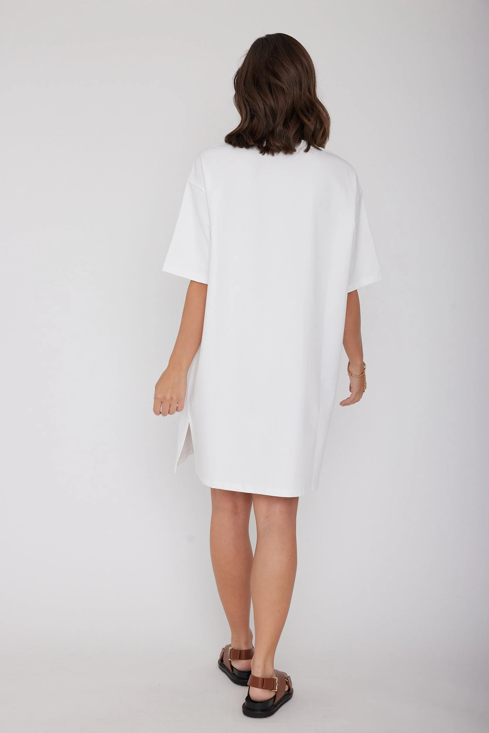 MARCUS Mini Dress White - Image 9