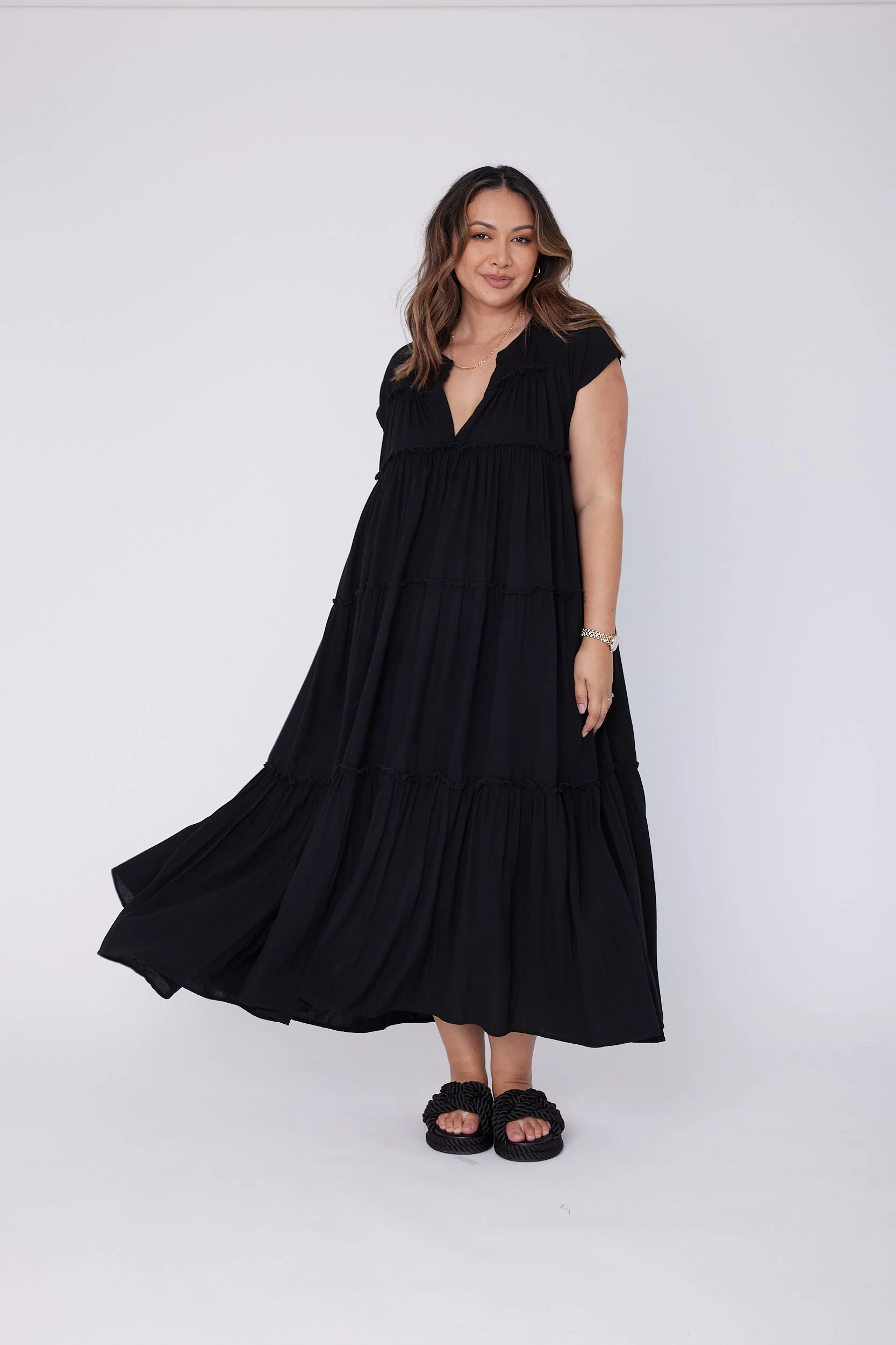 MARIGOLD Dress Black - Image 10