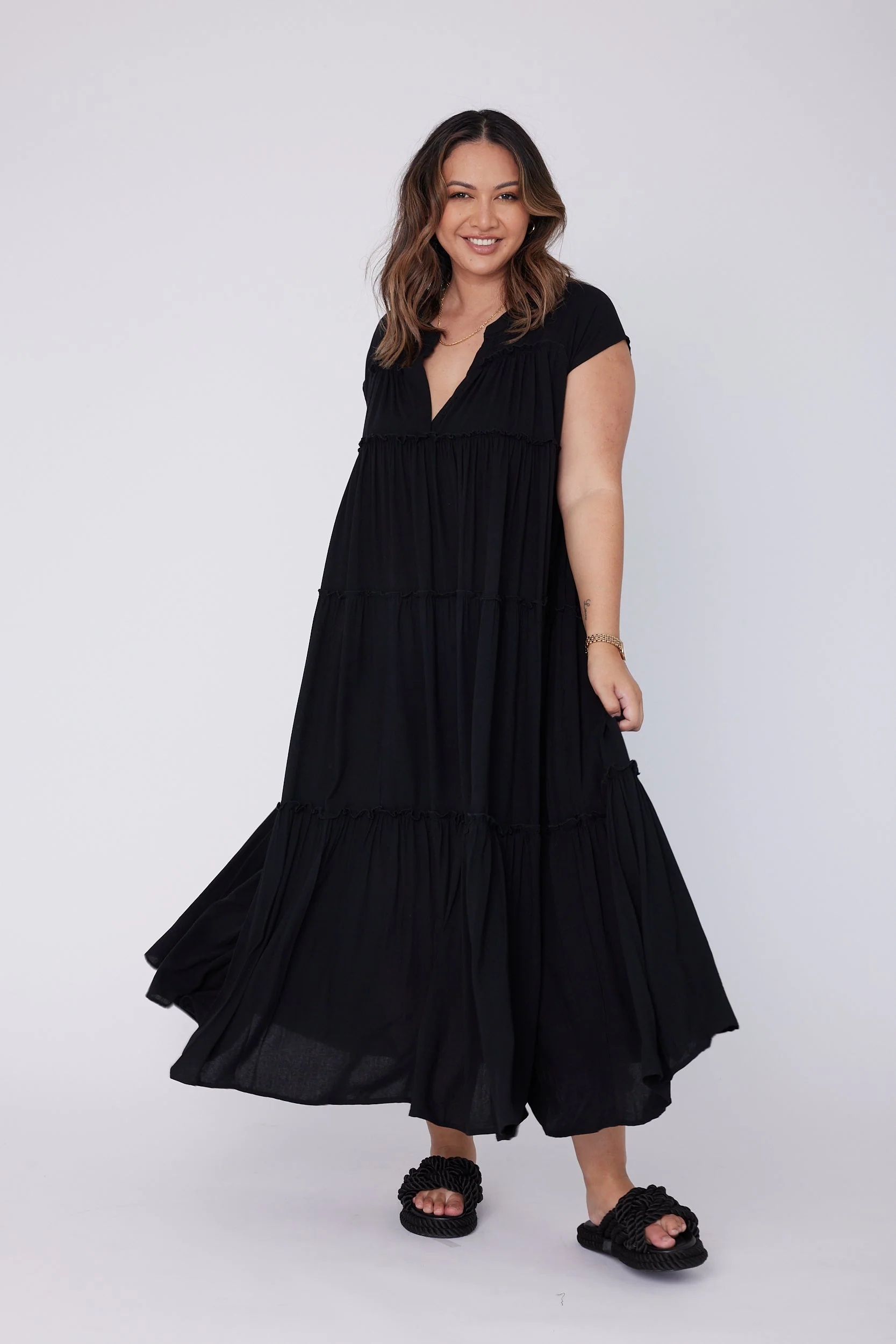 MARIGOLD Dress Black - Image 11