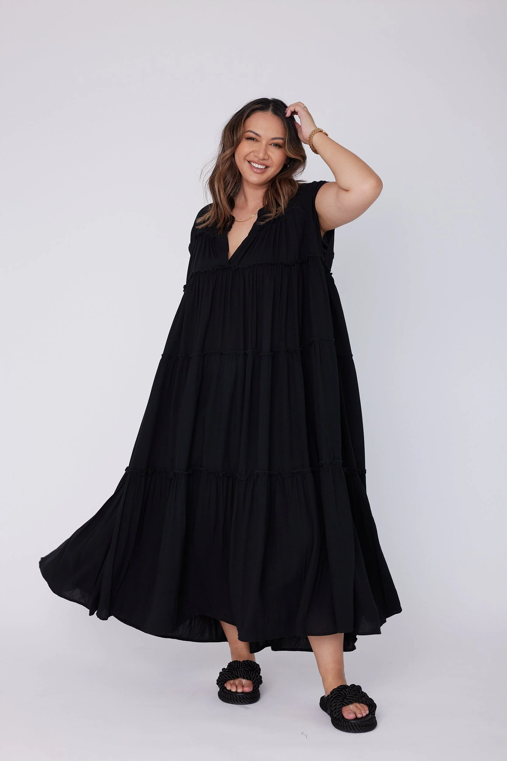 MARIGOLD Dress Black - Image 12