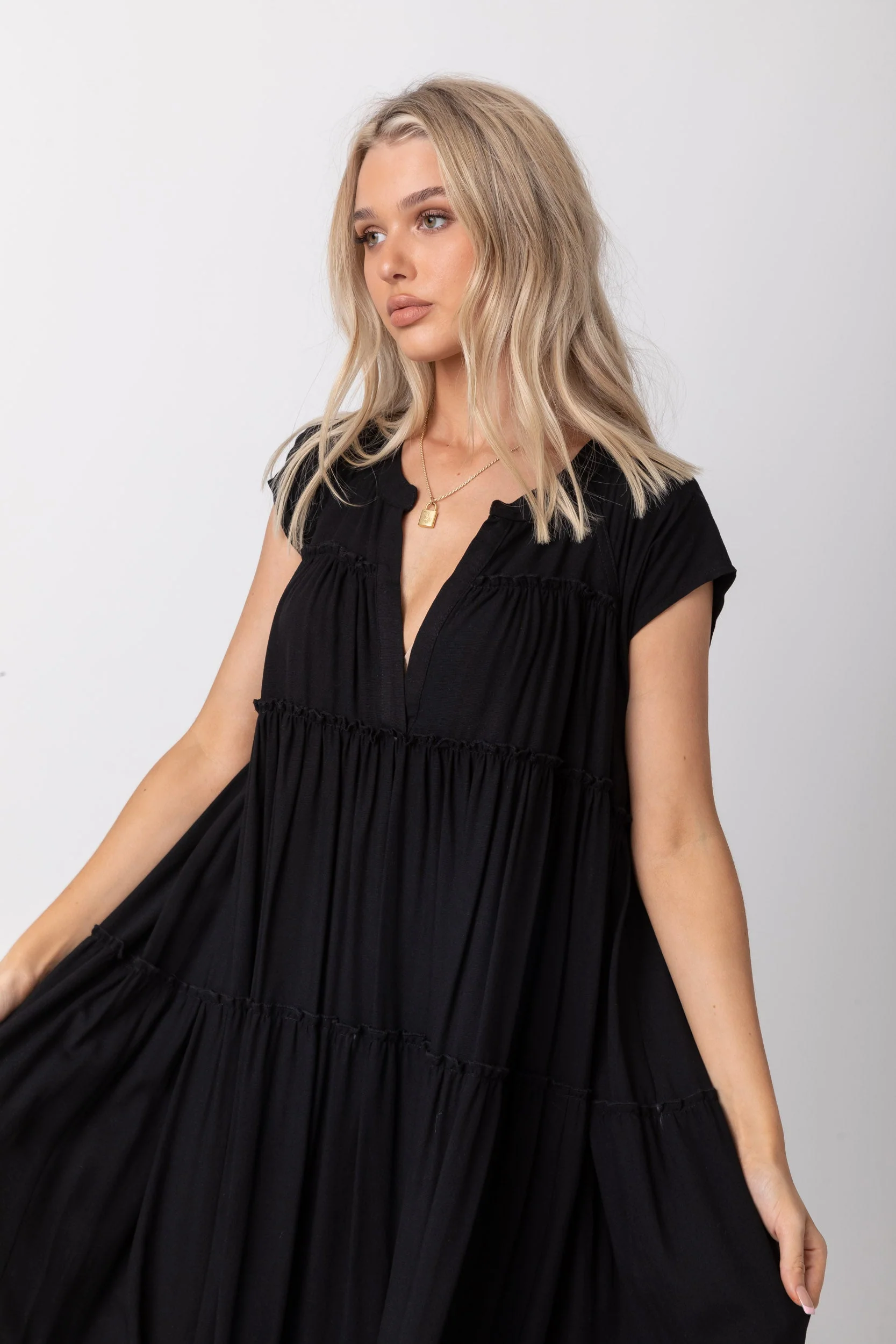 MARIGOLD Dress Black - Image 5