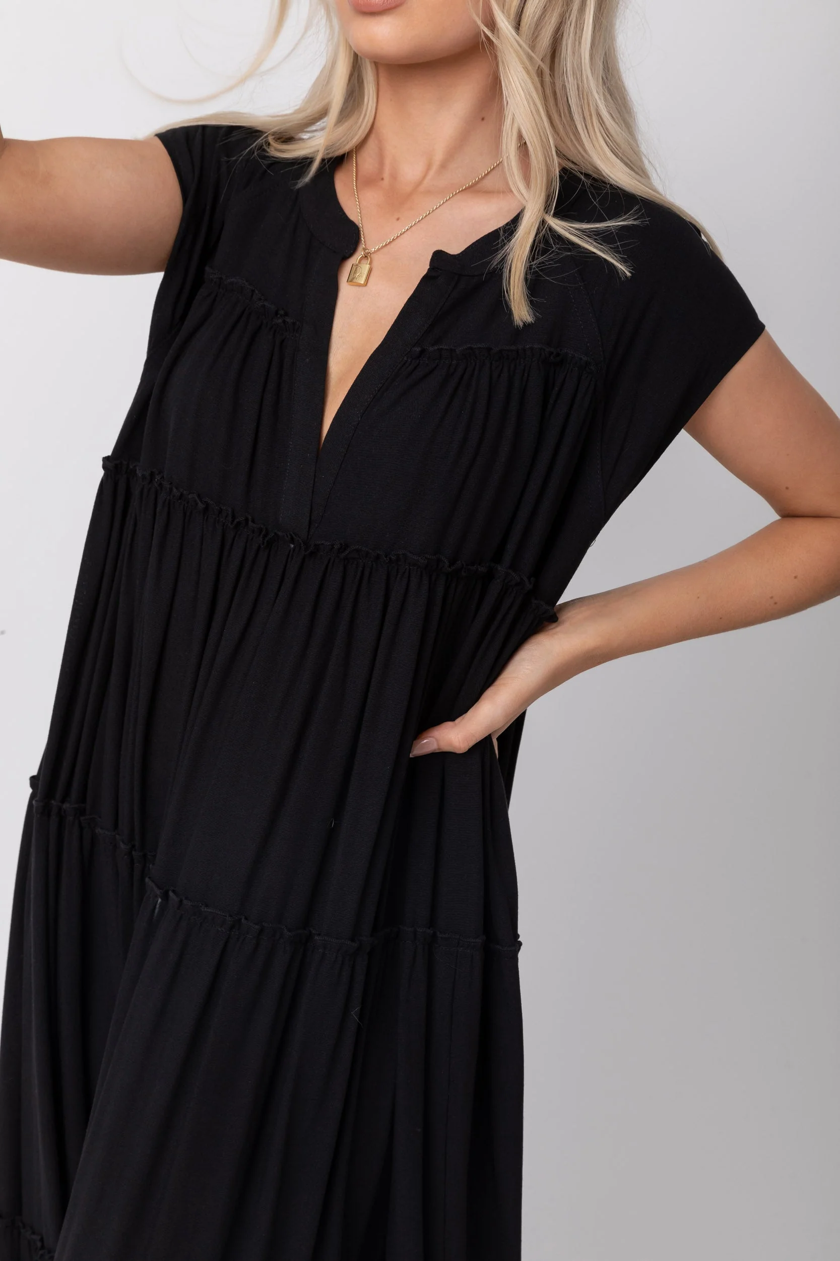 MARIGOLD Dress Black - Image 6
