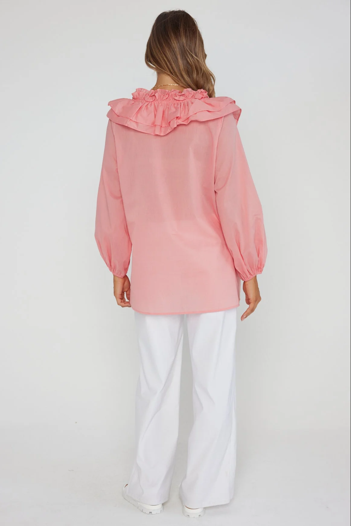 MATOS Blouse Peach - Image 10