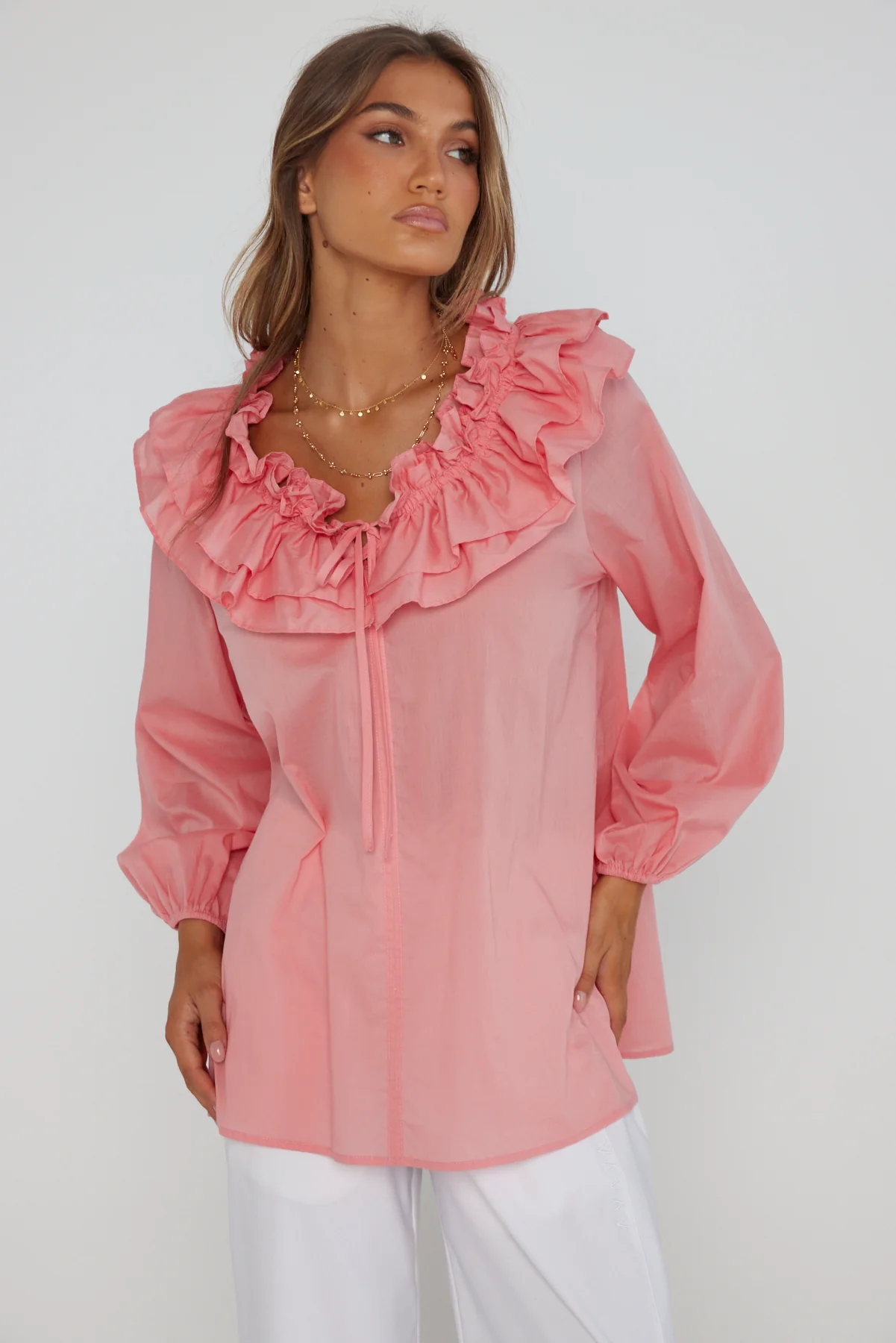 MATOS Blouse Peach - Image 6