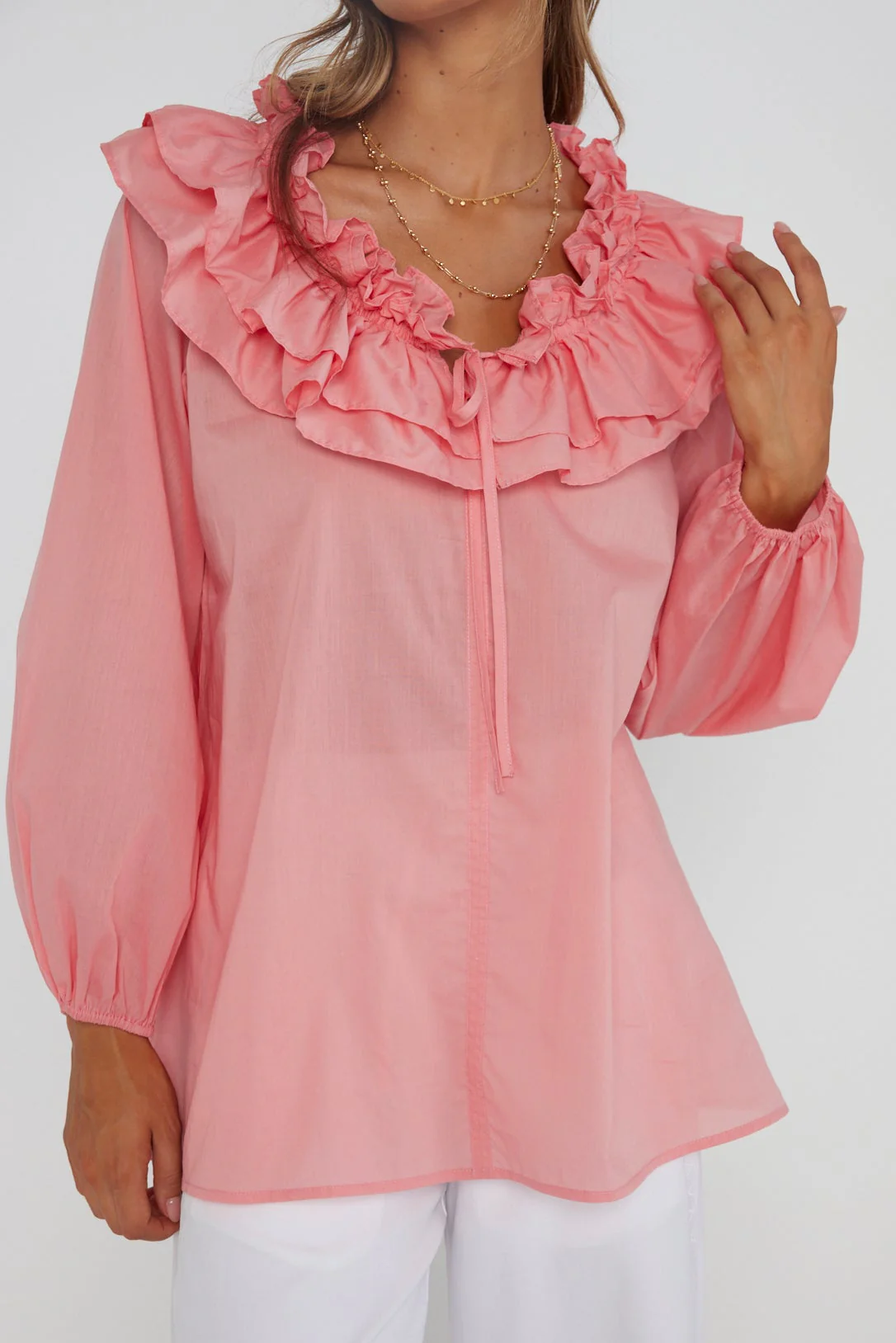 MATOS Blouse Peach - Image 7