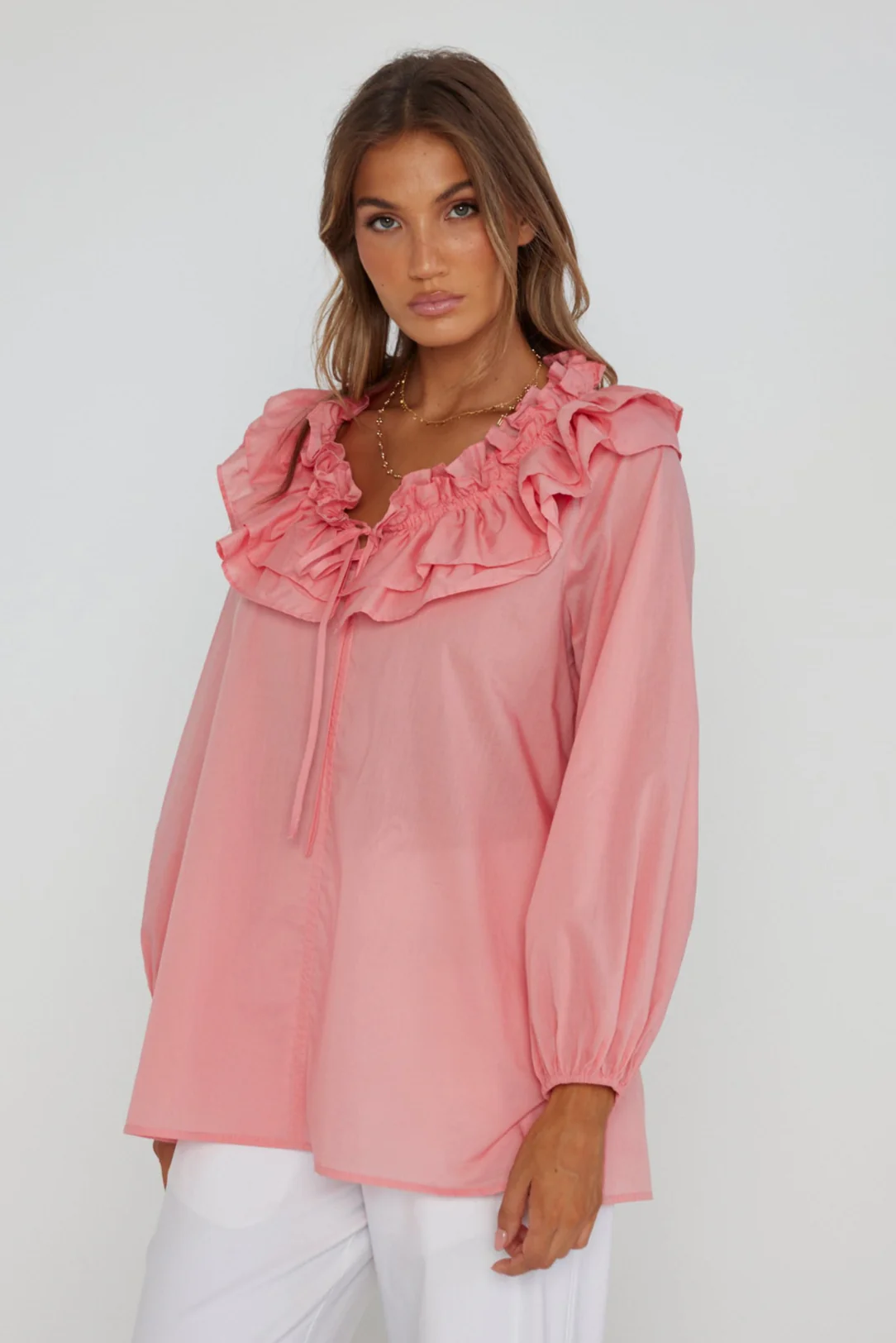 MATOS Blouse Peach - Image 8