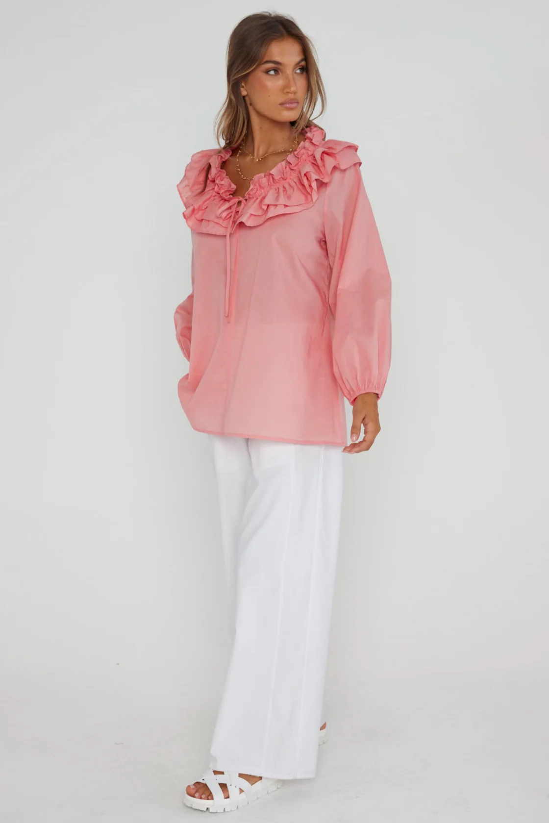 MATOS Blouse Peach - Image 9