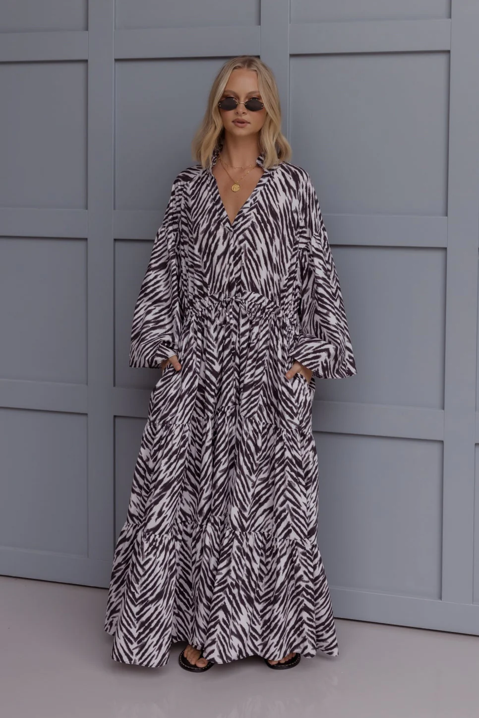 MILLIE Dress Abstract Animal - Image 4