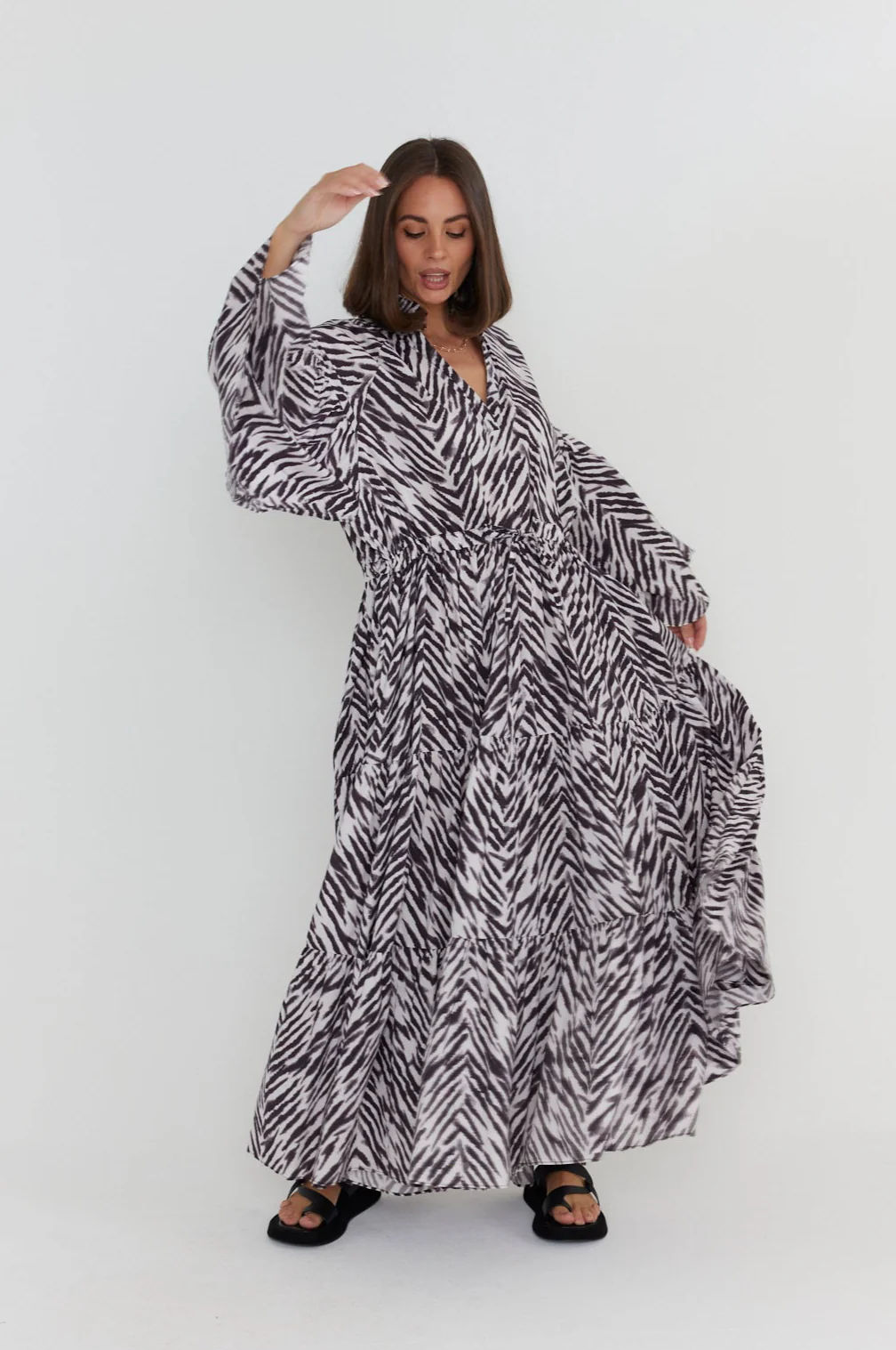 MILLIE Dress Abstract Animal - Image 9