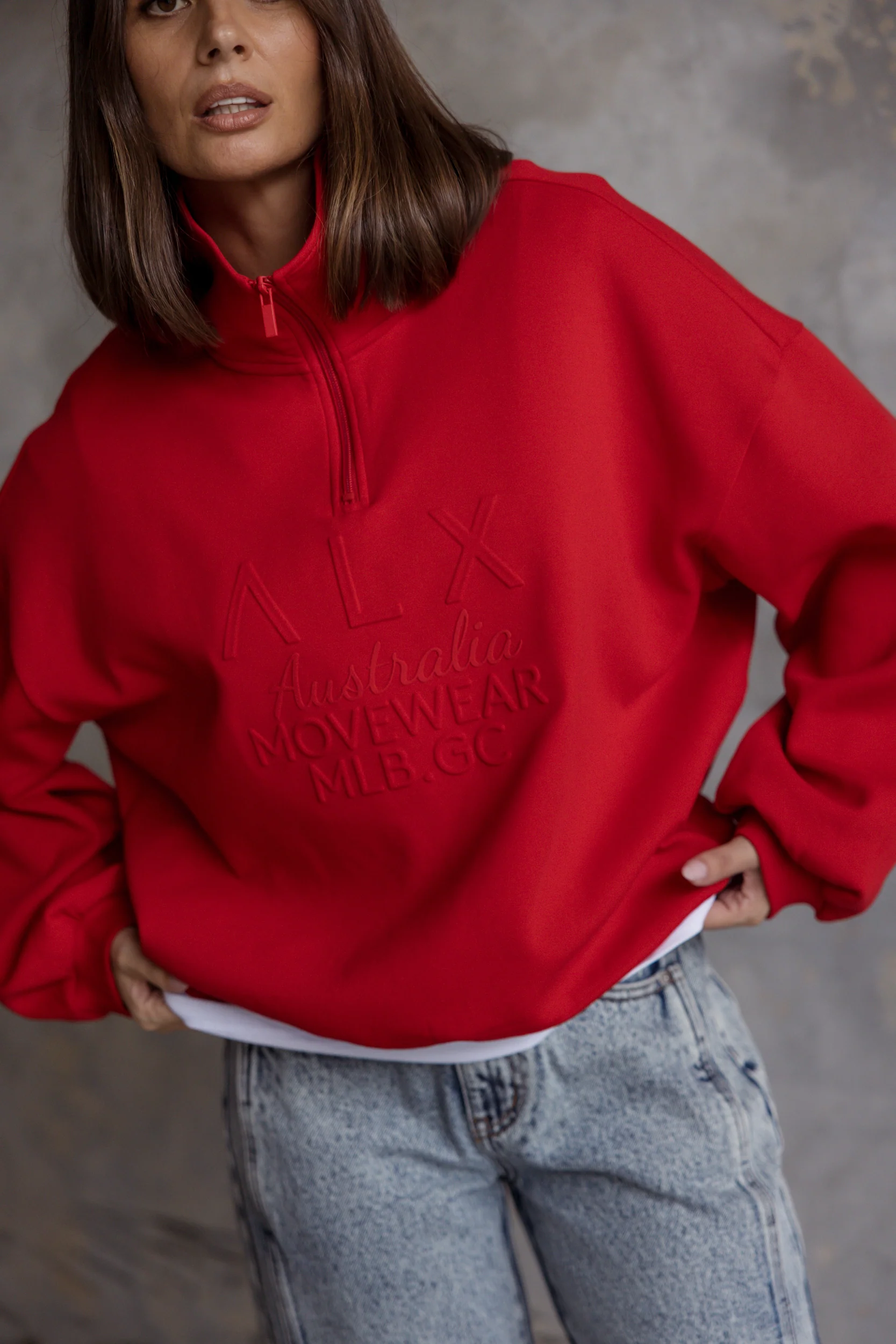 MONTE Jumper Chilli Red