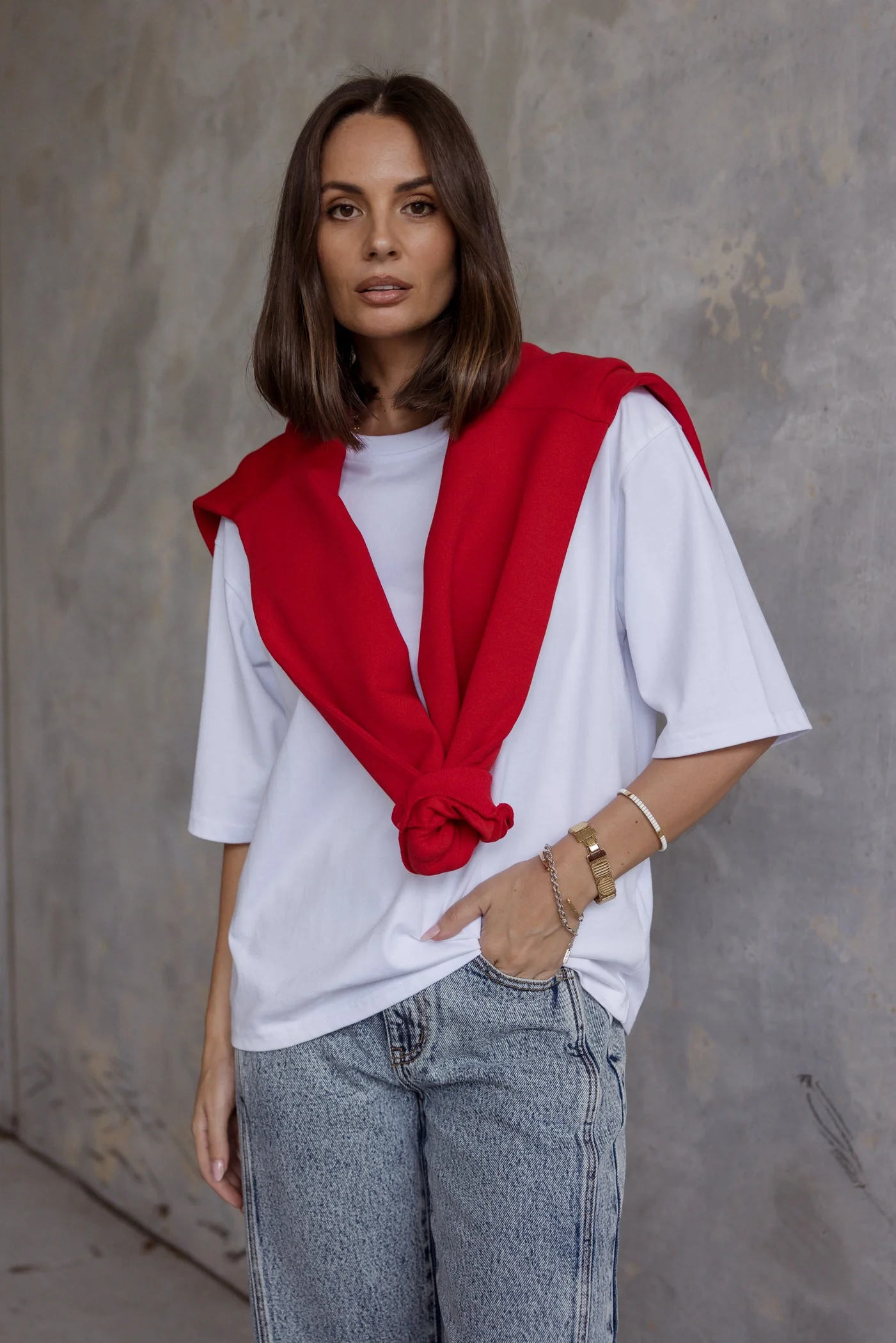 MONTE Jumper Chilli Red - Image 3