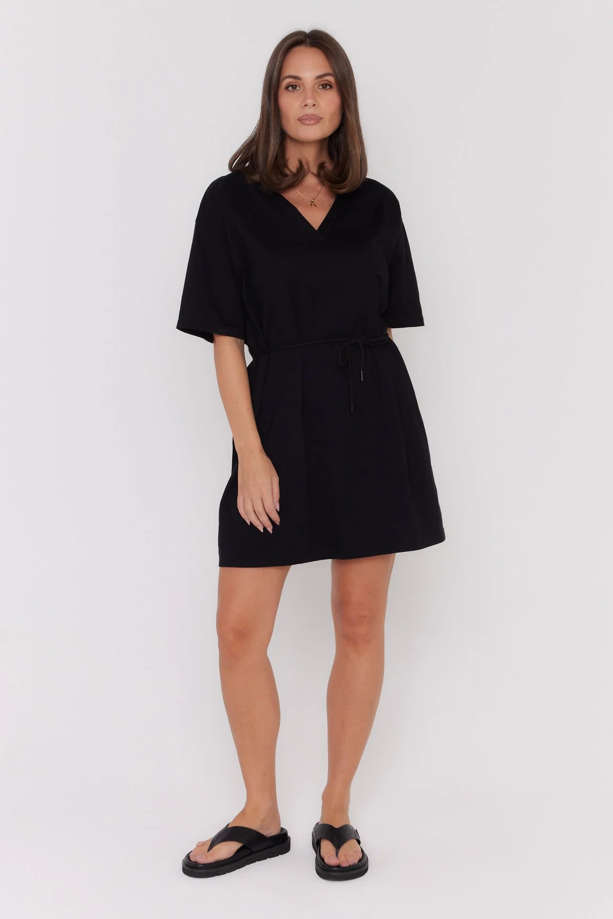 NIX Mini Dress Black - Image 4