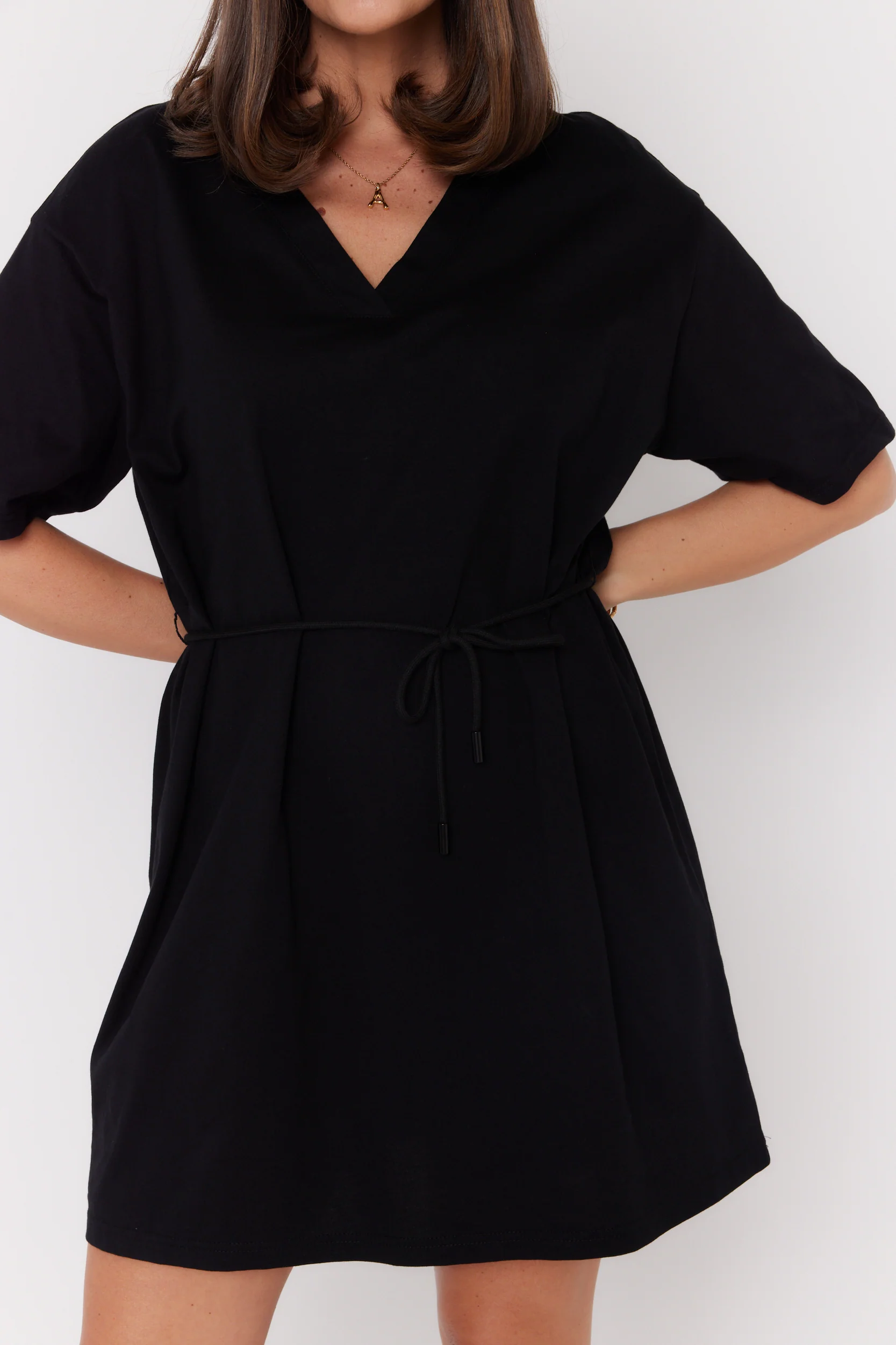 NIX Mini Dress Black - Image 6