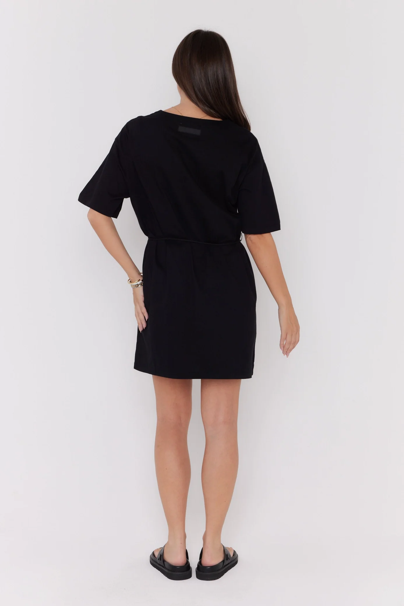 NIX Mini Dress Black - Image 8